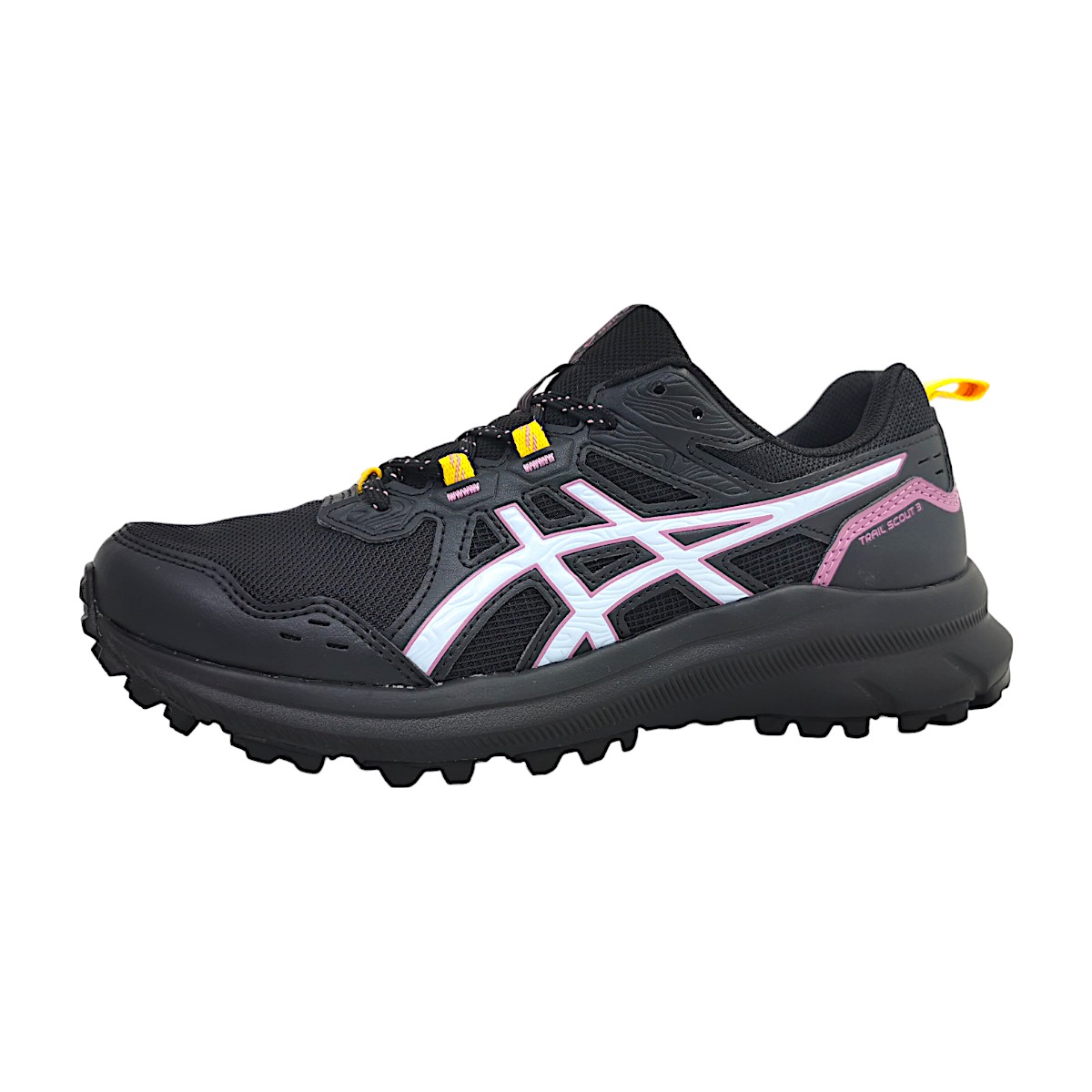 Asics TRAIL SCOUT 3 1012B516-002 Schwarz 002 Black/ Light Blue