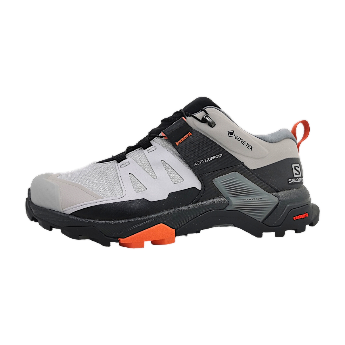 Salomon X Ultra 4 MID Wide GTX L41687300 Grau alloy/quiet shade
