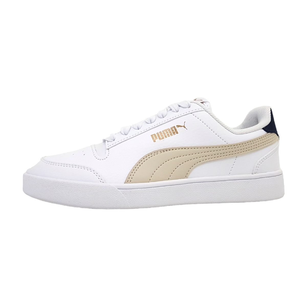 Puma Puma Shuffle 309668 Weiß 028 white/blue/navy/gold