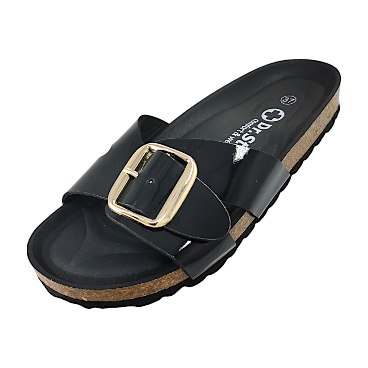 Dr. Stark 1944.280 Schwarz Schwarz Lack