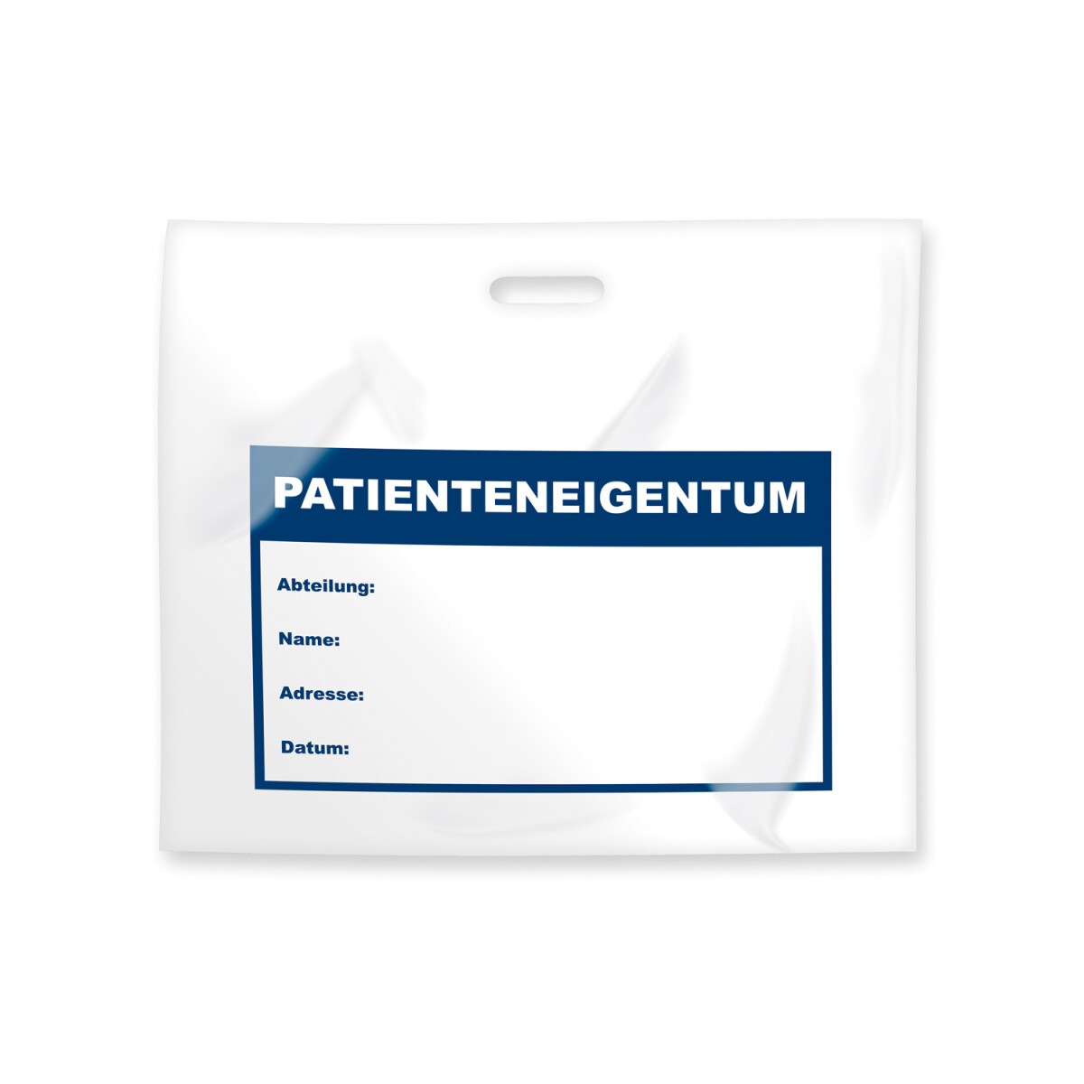 PE-Taschen Patienteneigentum