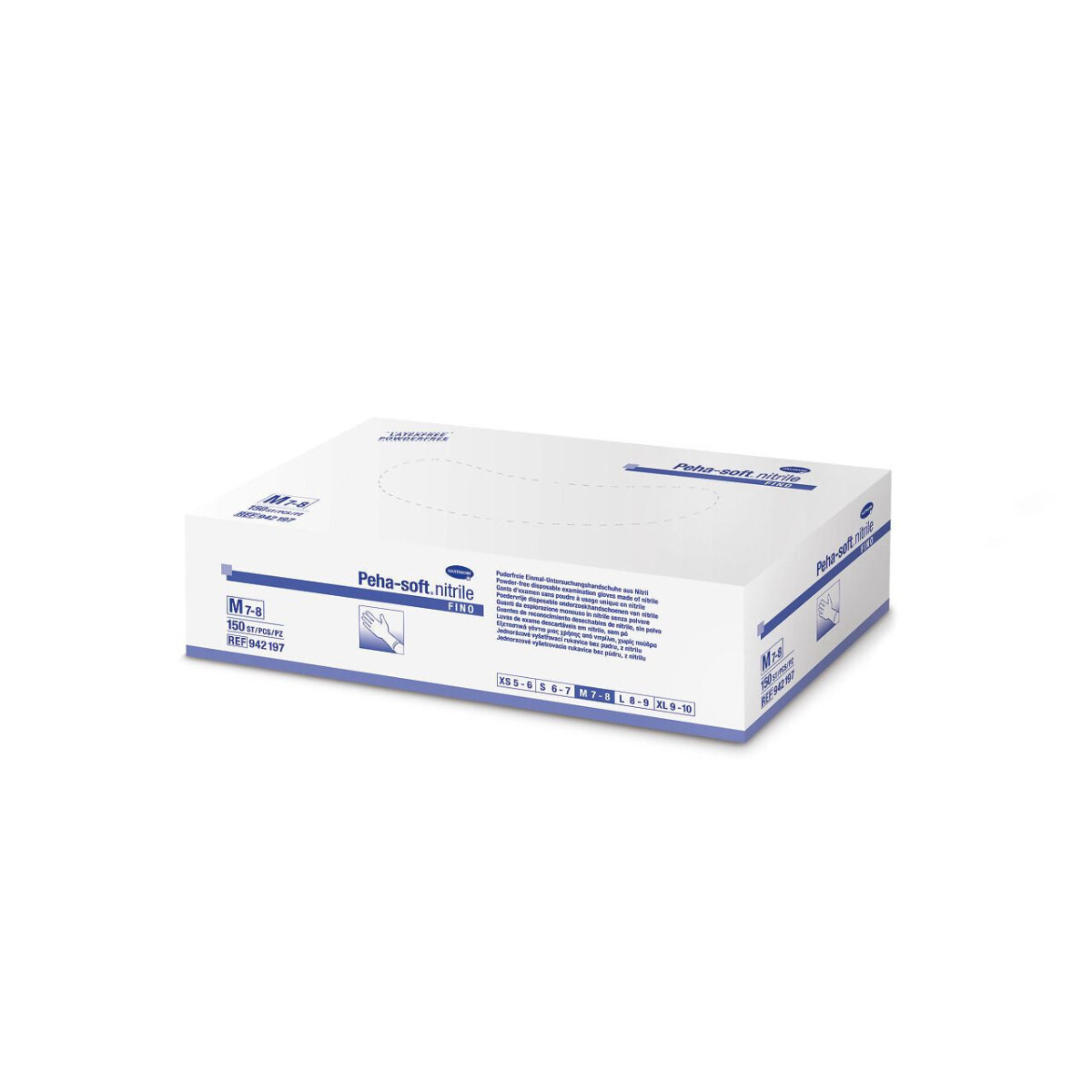 Peha-Soft Nitril Fino Handschuhe - Box 150 Stück XL