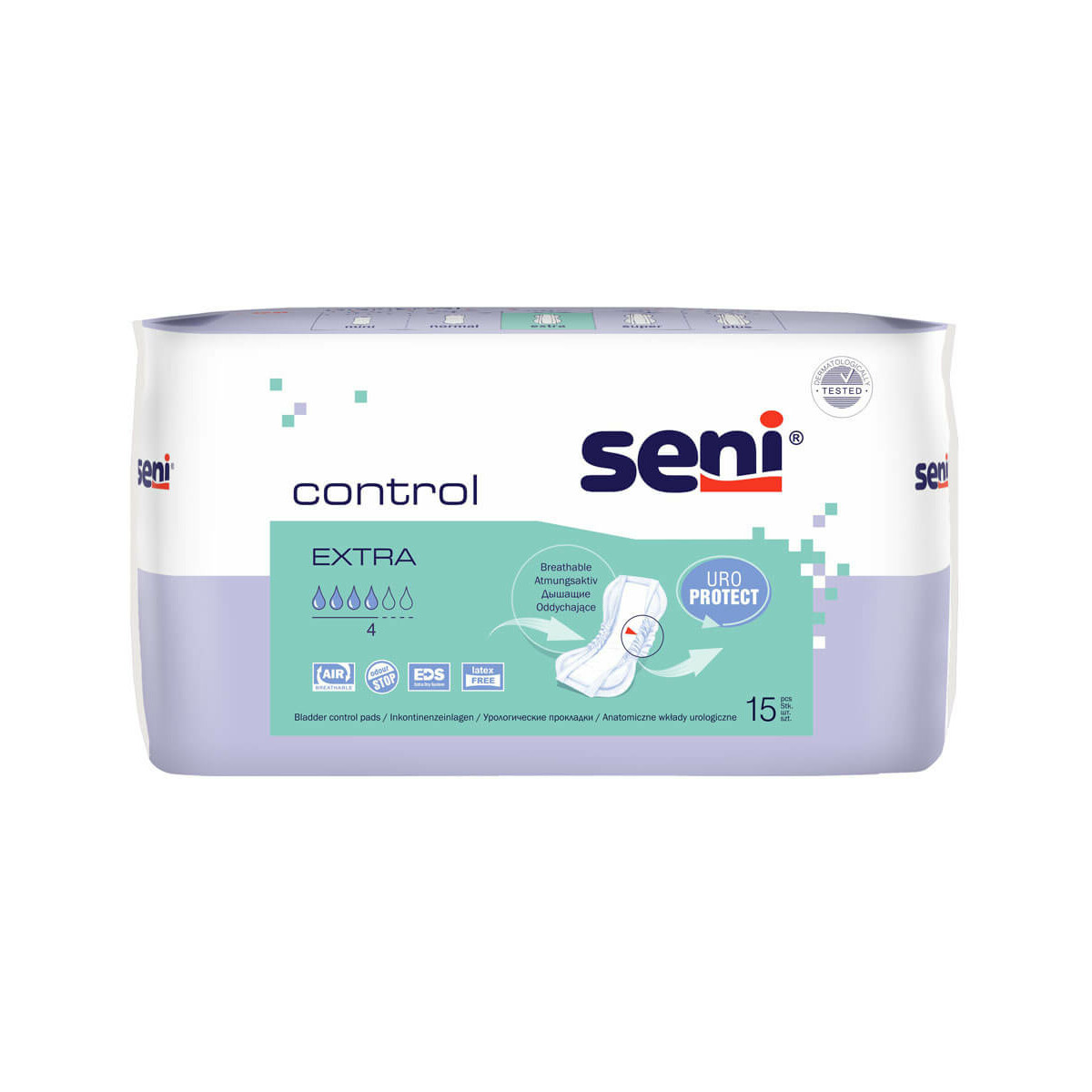 Seni Control Inkontinenzeinlage für Männer und Frauen Extra