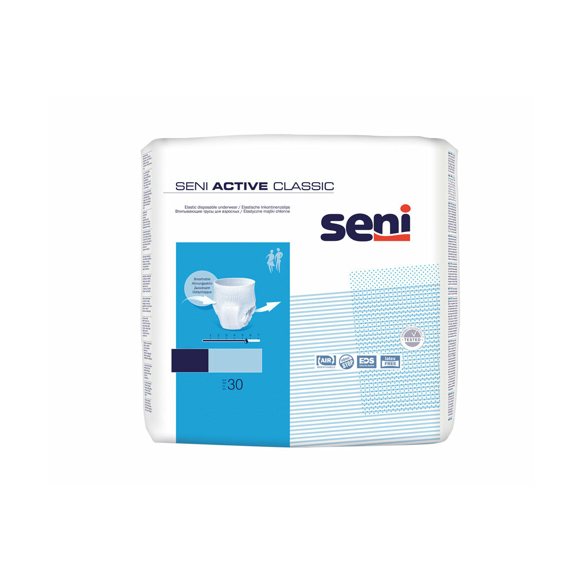 Seni Active ClassicWindelhose für Frauen und Männer S