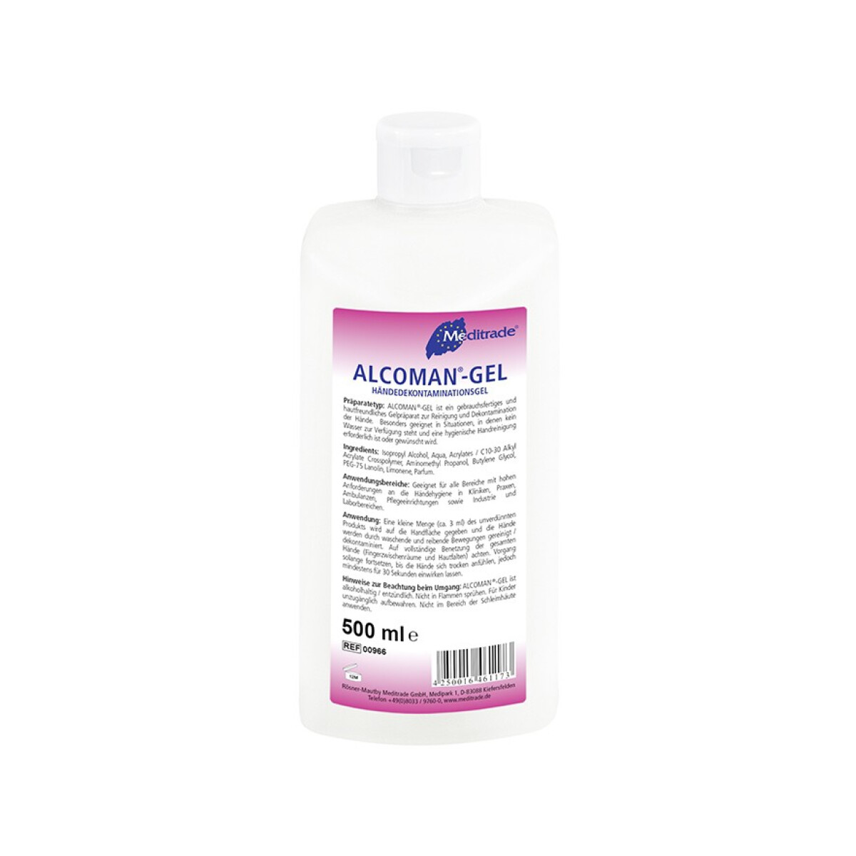 Alcoman Gel Händedesinfektion 150ml