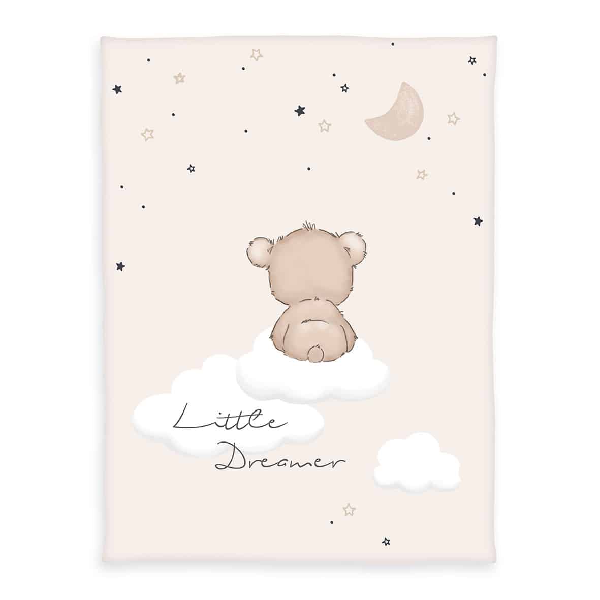 babybest® Kuscheldecke 'Little Dreamer' – 75x100 cm, Soft-Peach