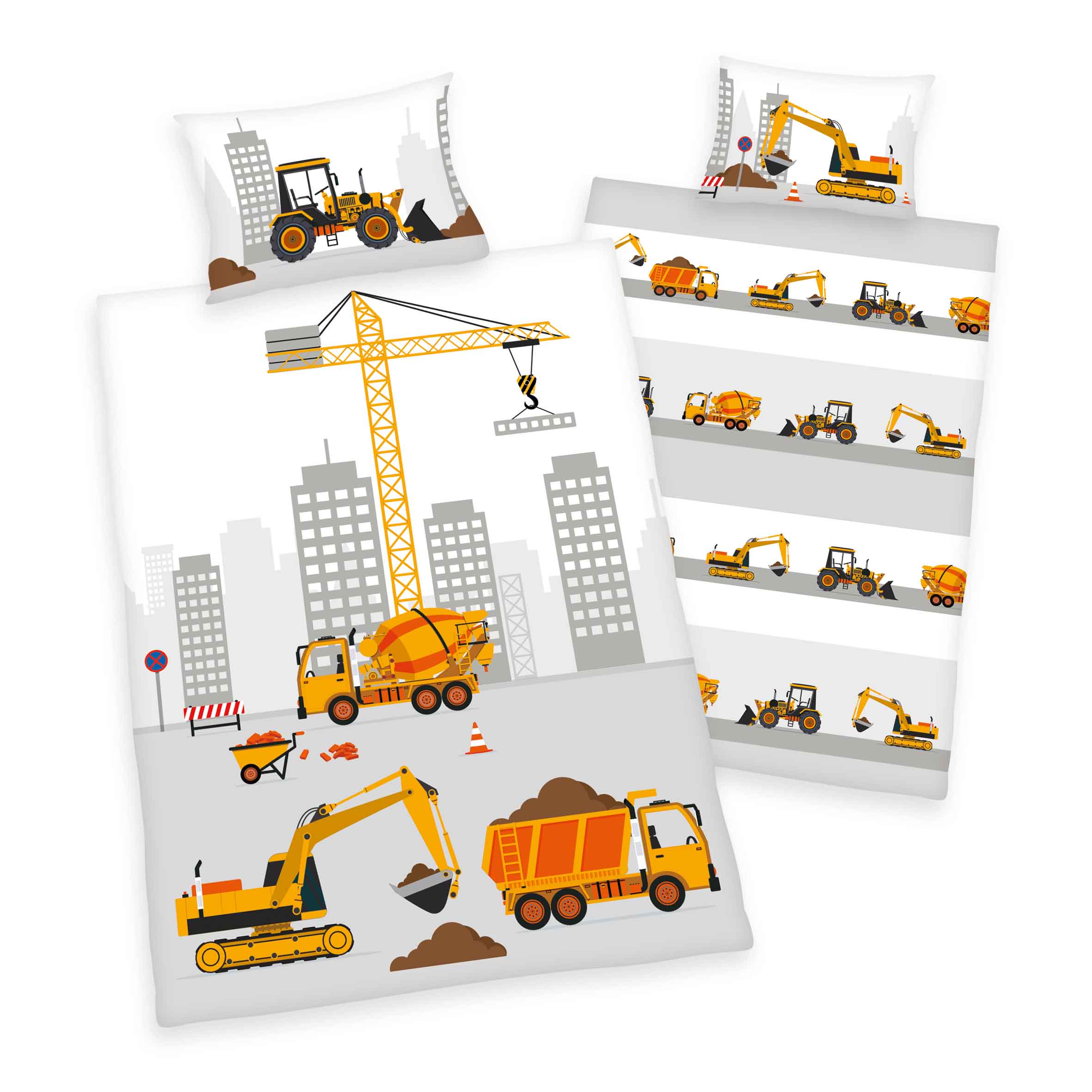 babybest® Bettwäsche - Baustelle