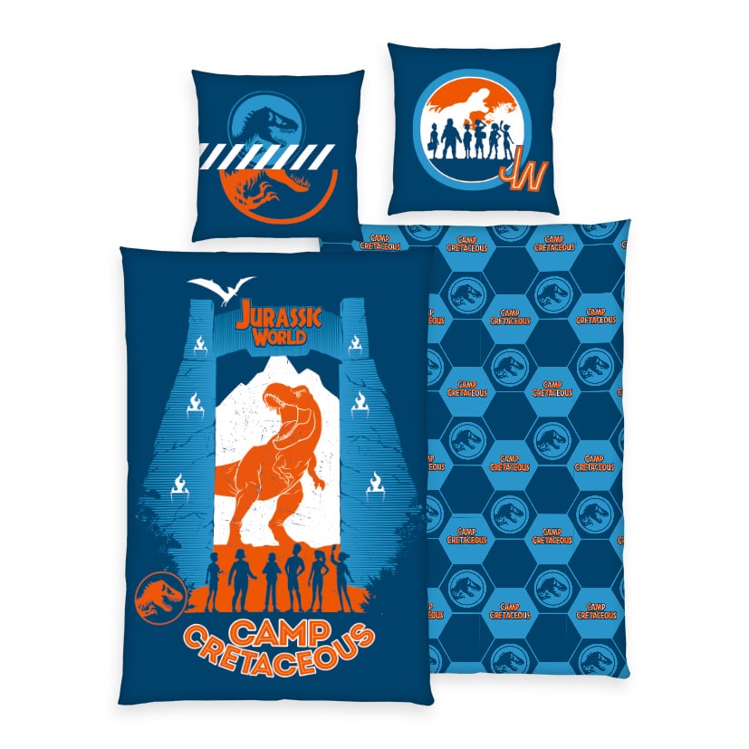Jurassic World Bettwäsche - Camp Cretaceous T-Rex