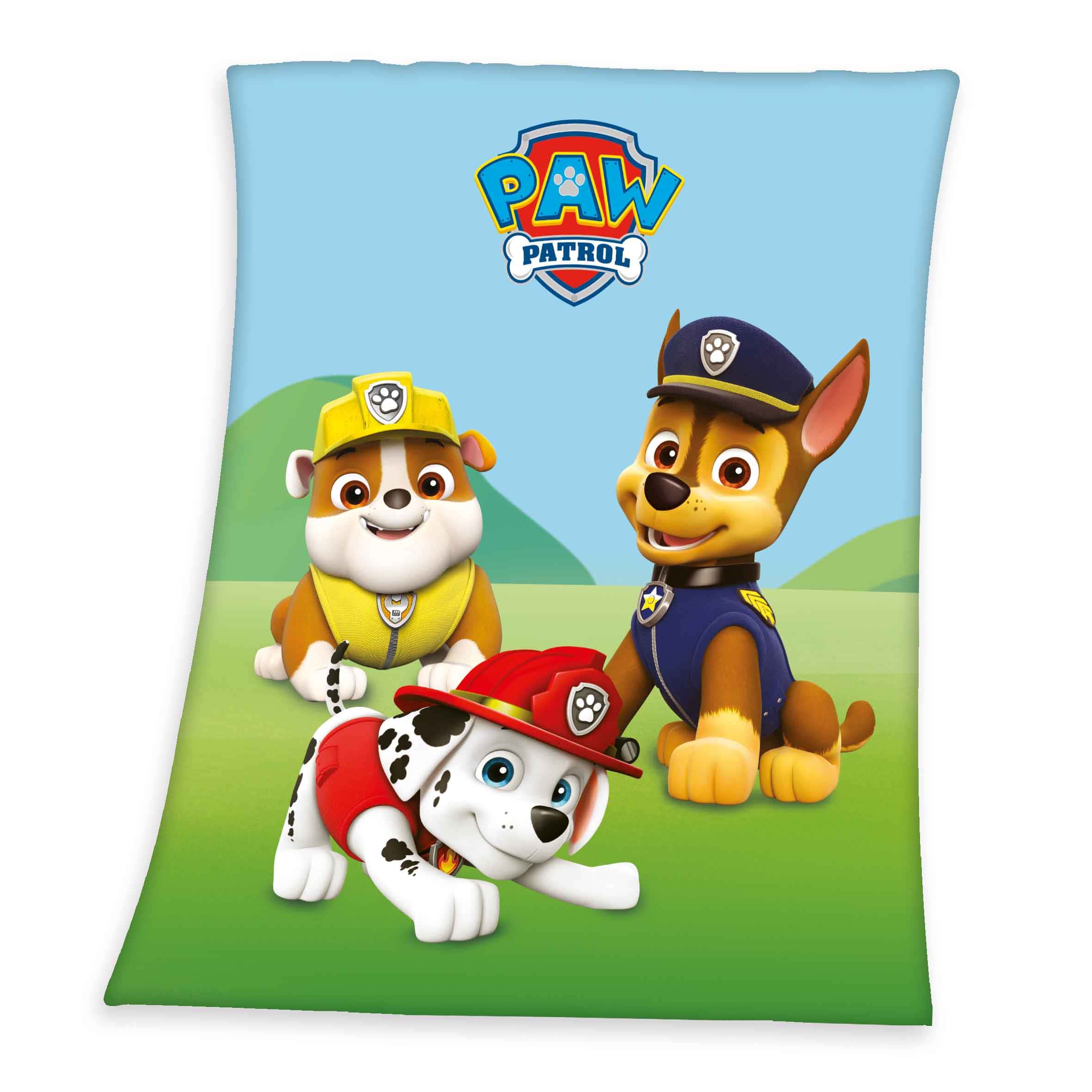 Paw Patrol Fleecedecke 'Classic' – 130x160 cm, Fleece