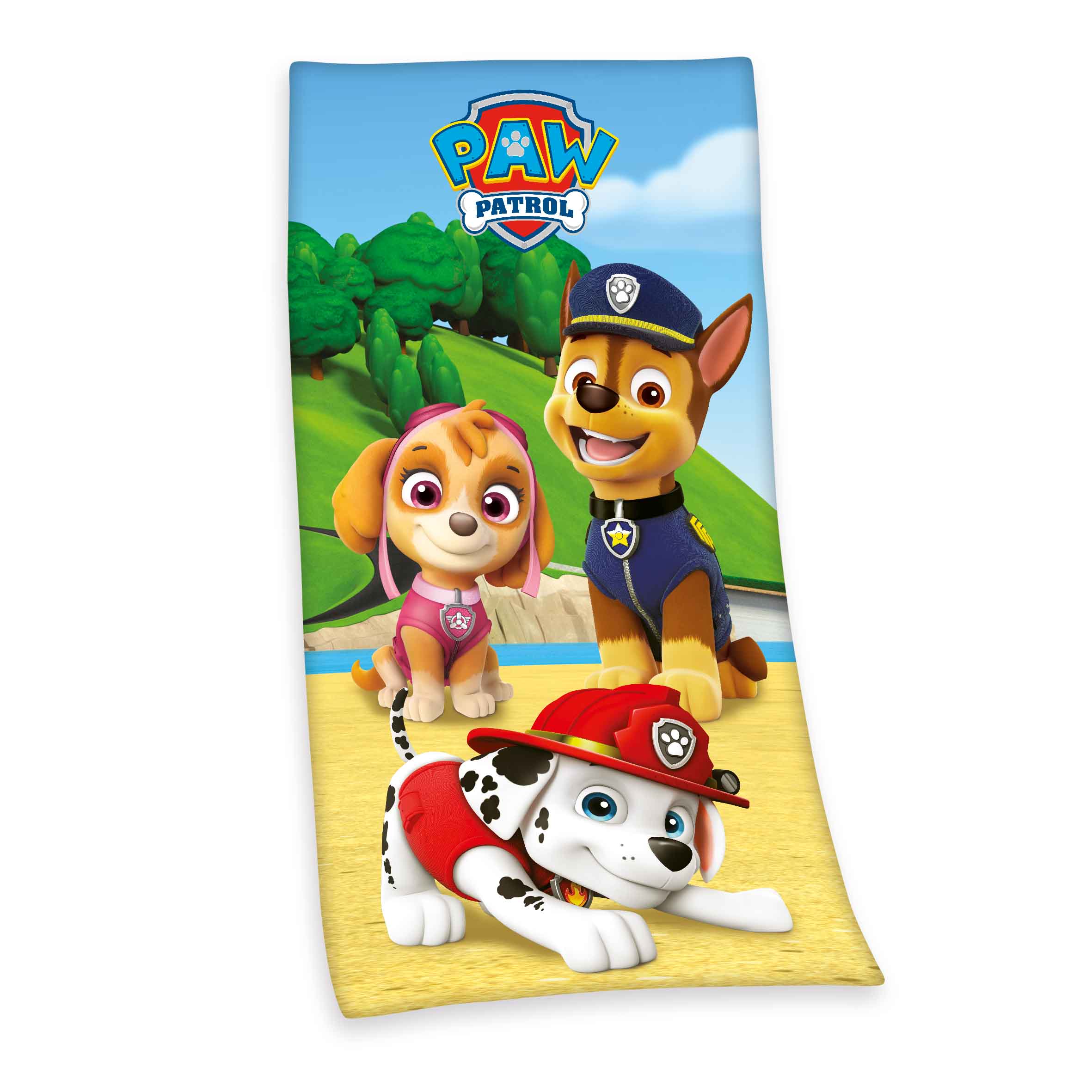 Paw Patrol Badetuch 'Classic' – 75x150 cm, 100% Baumwolle