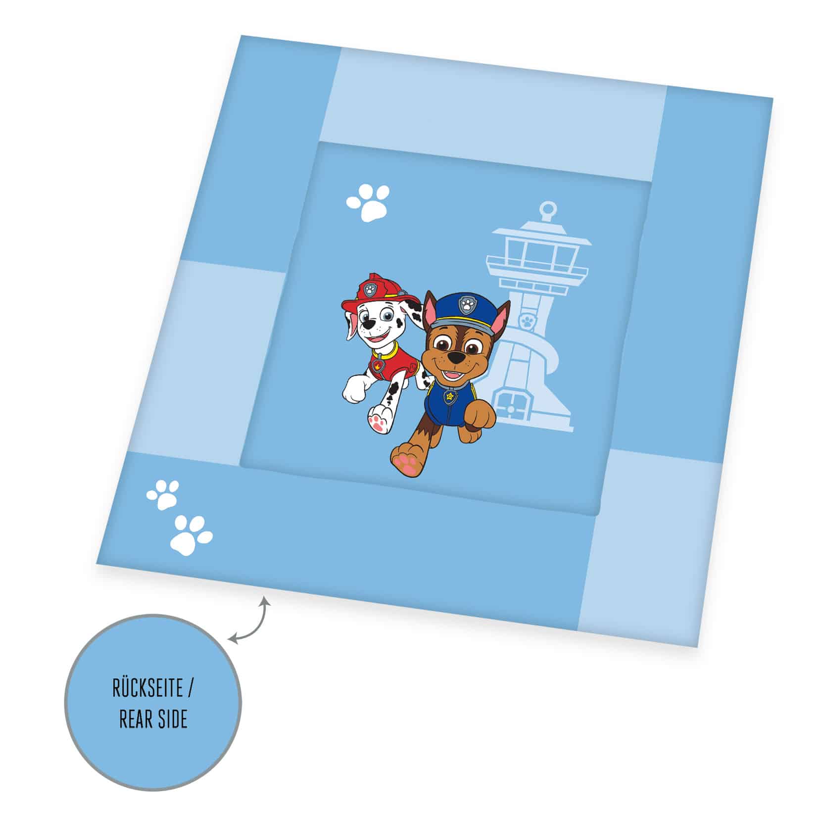 Paw Patrol Krabbeldecke - Chase & Marshall