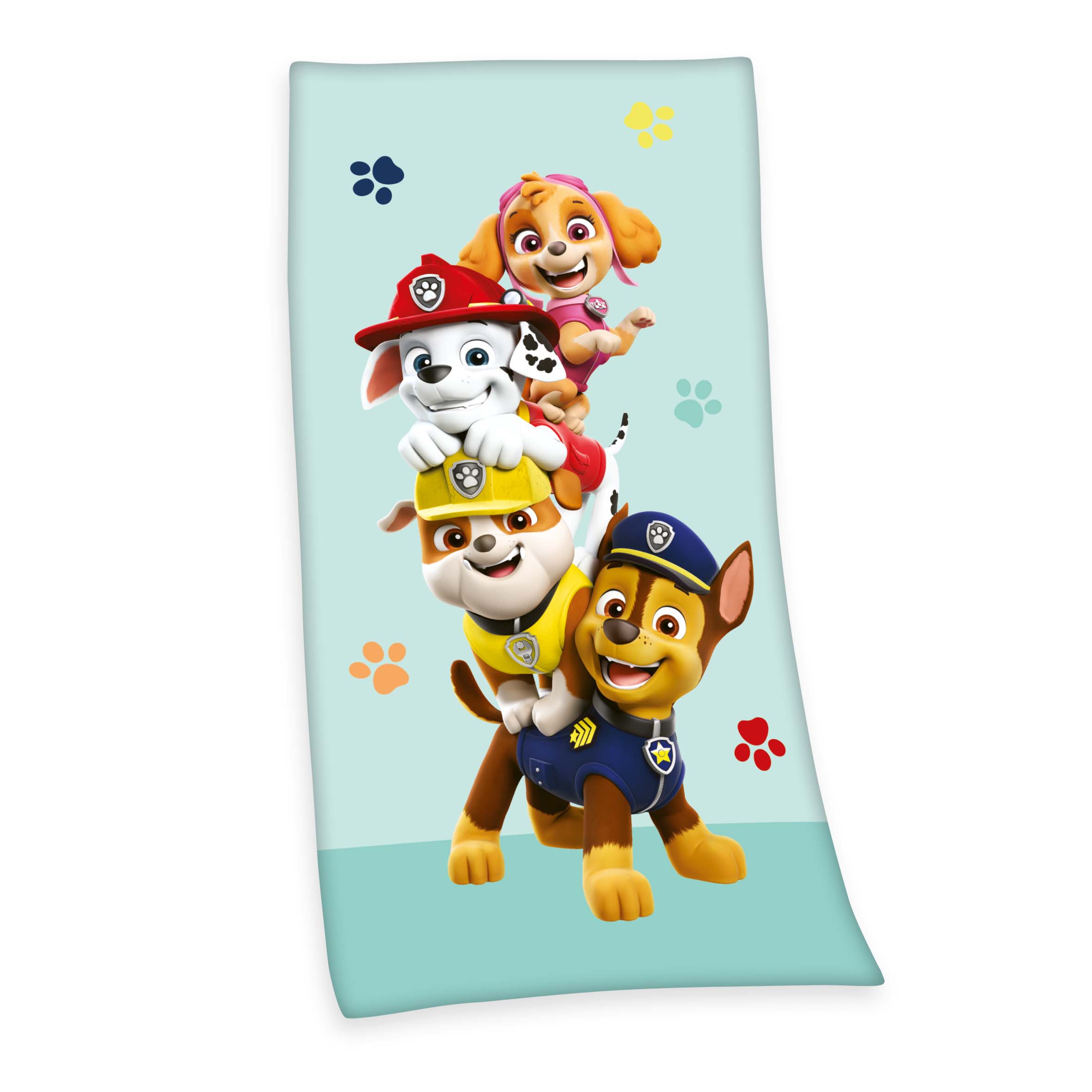 Paw Patrol Handtuch 'Friends' – 75x150 cm, Velours