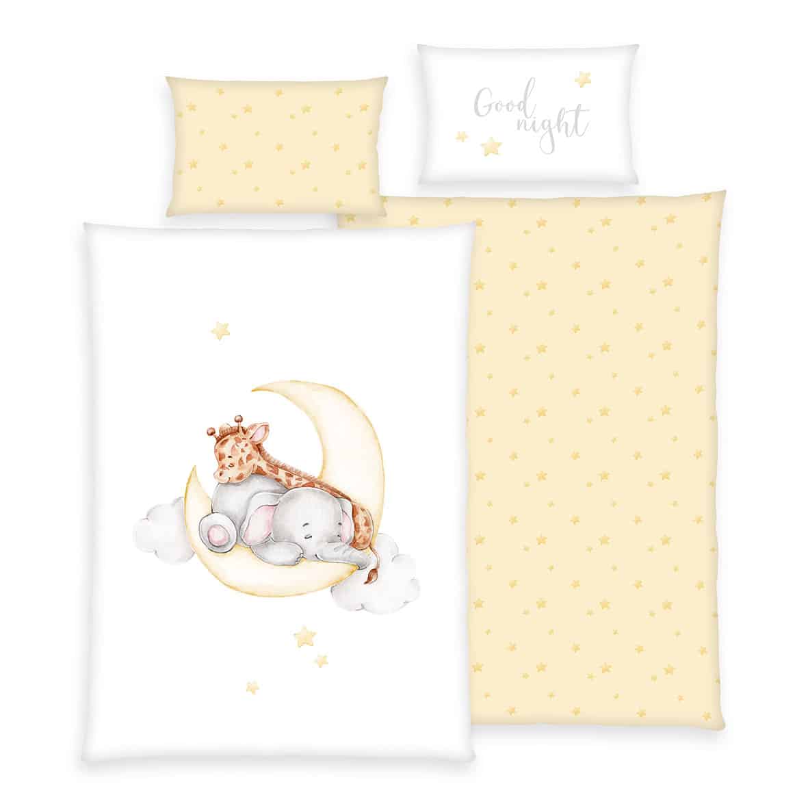 babybest® Bettwäsche - Sleeping on the moon
