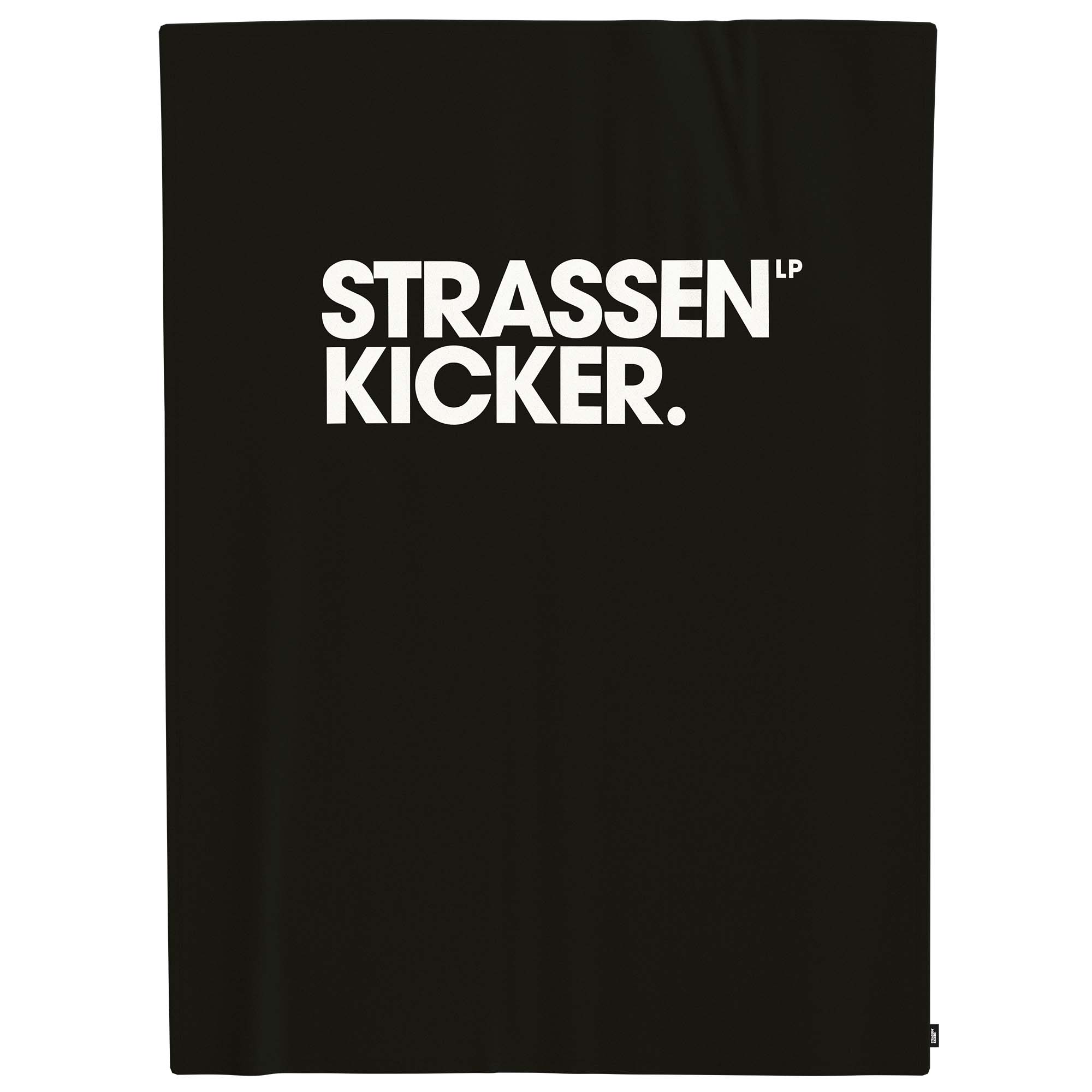 STRASSENKICKER Decke - Schwarz