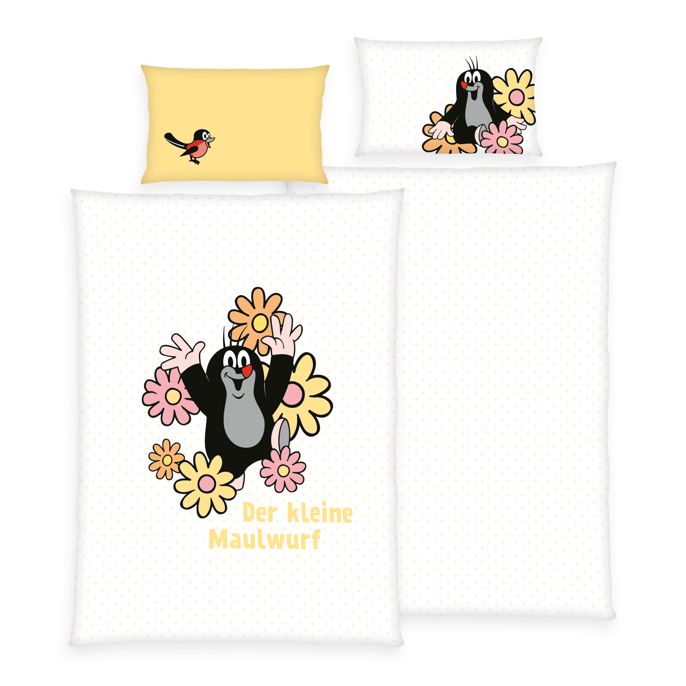 Der kleine Maulwurf Bettwäsche - Flower