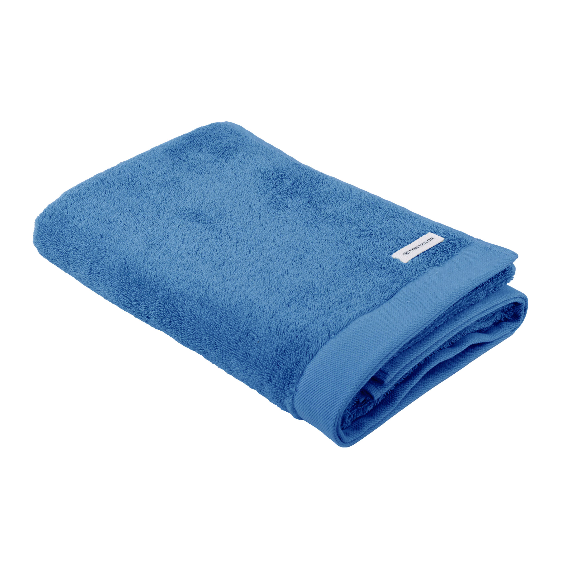 TOM TAILOR Duschtuch 'Color Bath Towel Cool Blue' – 70x140 cm, Frottier