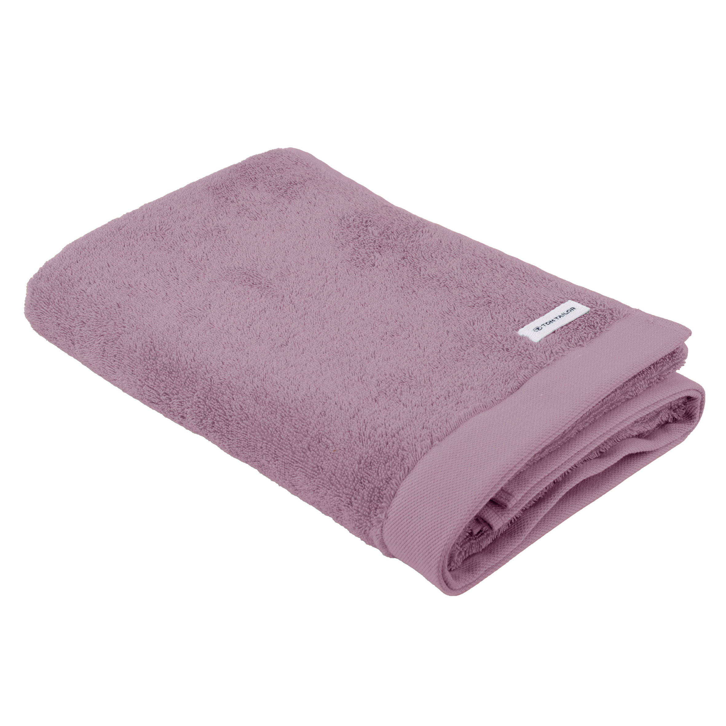 TOM TAILOR Duschtuch 'Color Bath Towel Cozy Mauve' – 70x140 cm, Frottier