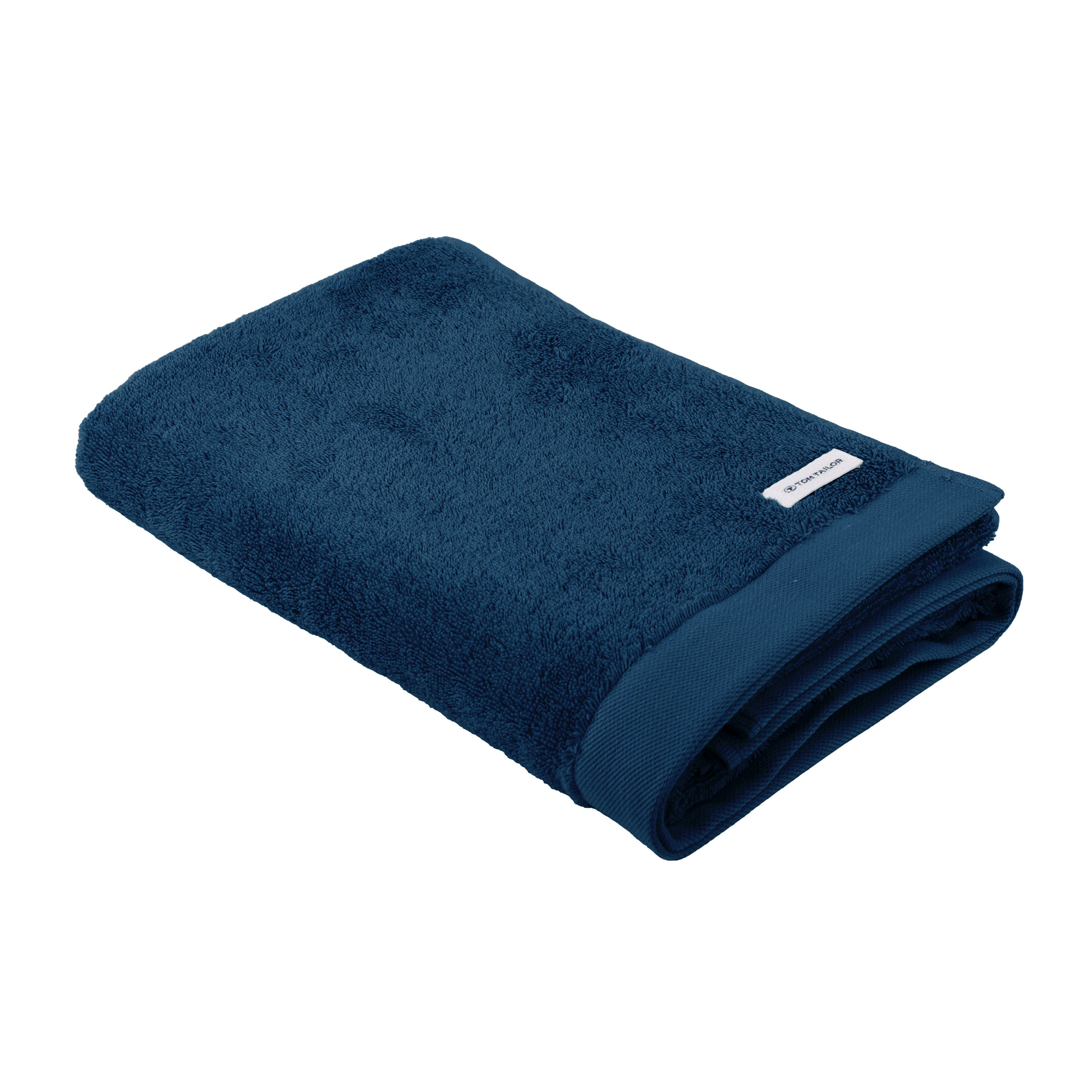 TOM TAILOR Duschtuch 'Color Bath Towel Dark Navy' – 70x140 cm, Frottier