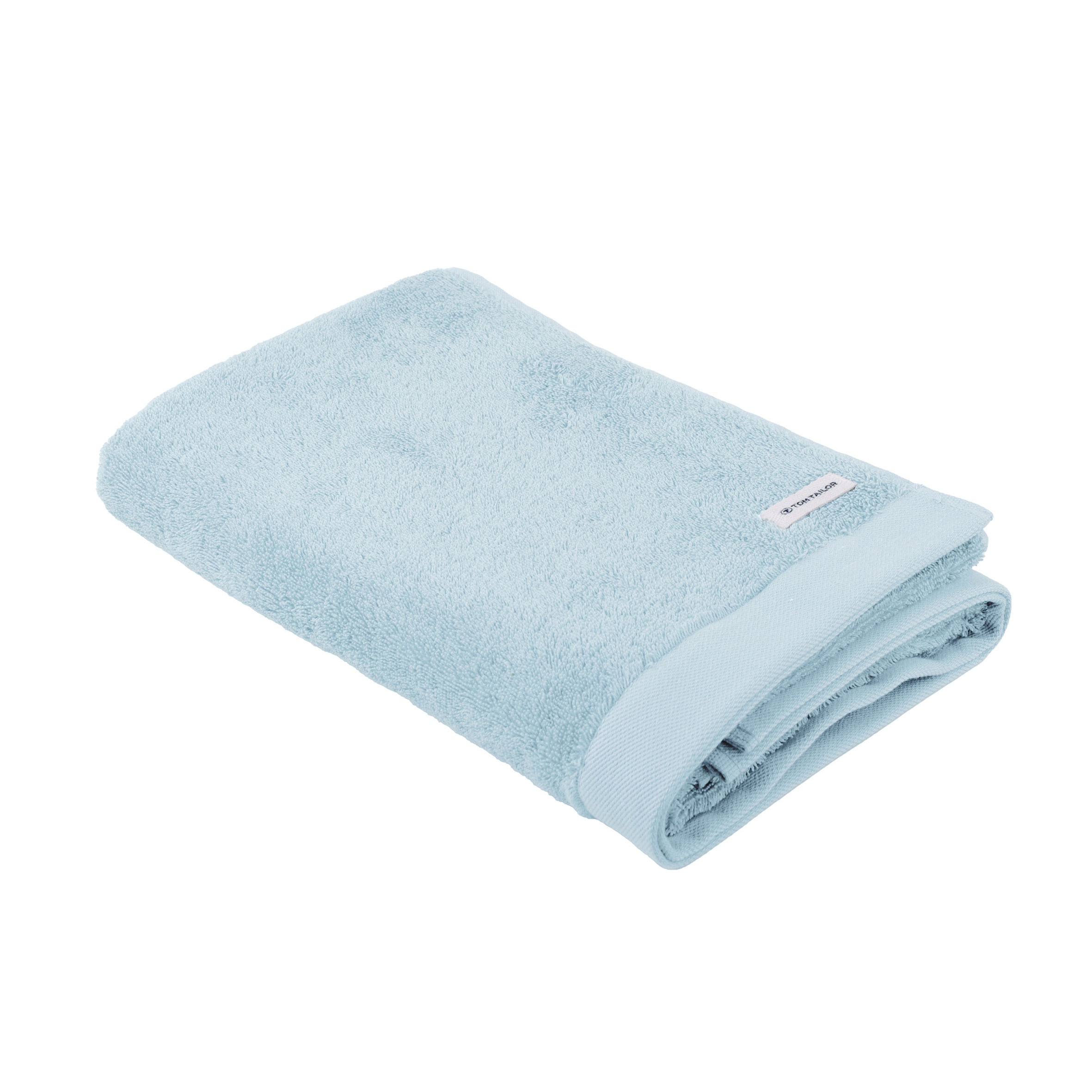 TOM TAILOR Duschtuch 'Color Bath Towel Sky Blue' – 70x140 cm, Frottier