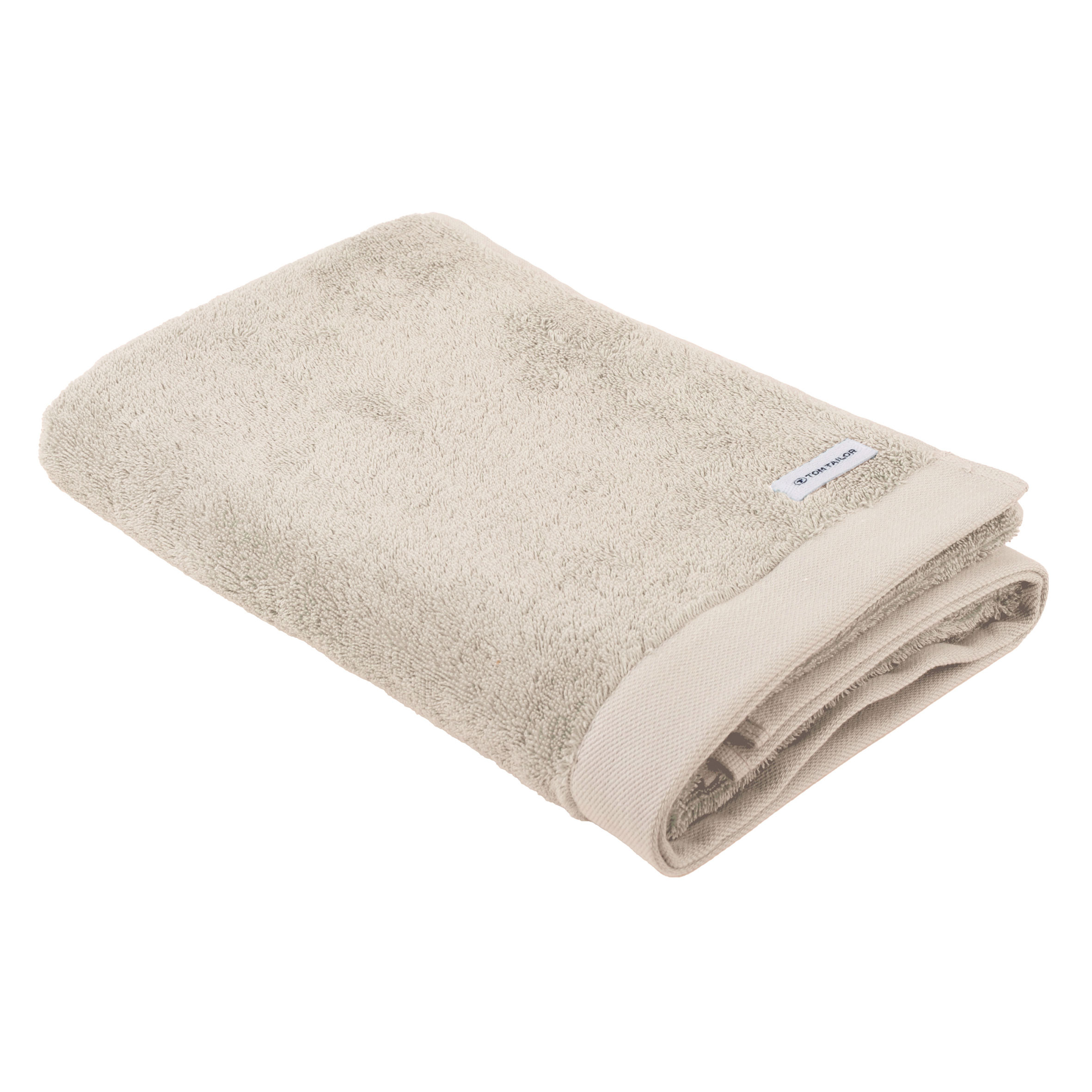 TOM TAILOR Duschtuch 'Color Bath Towel Sunny Sand' – 70x140 cm, Frottier