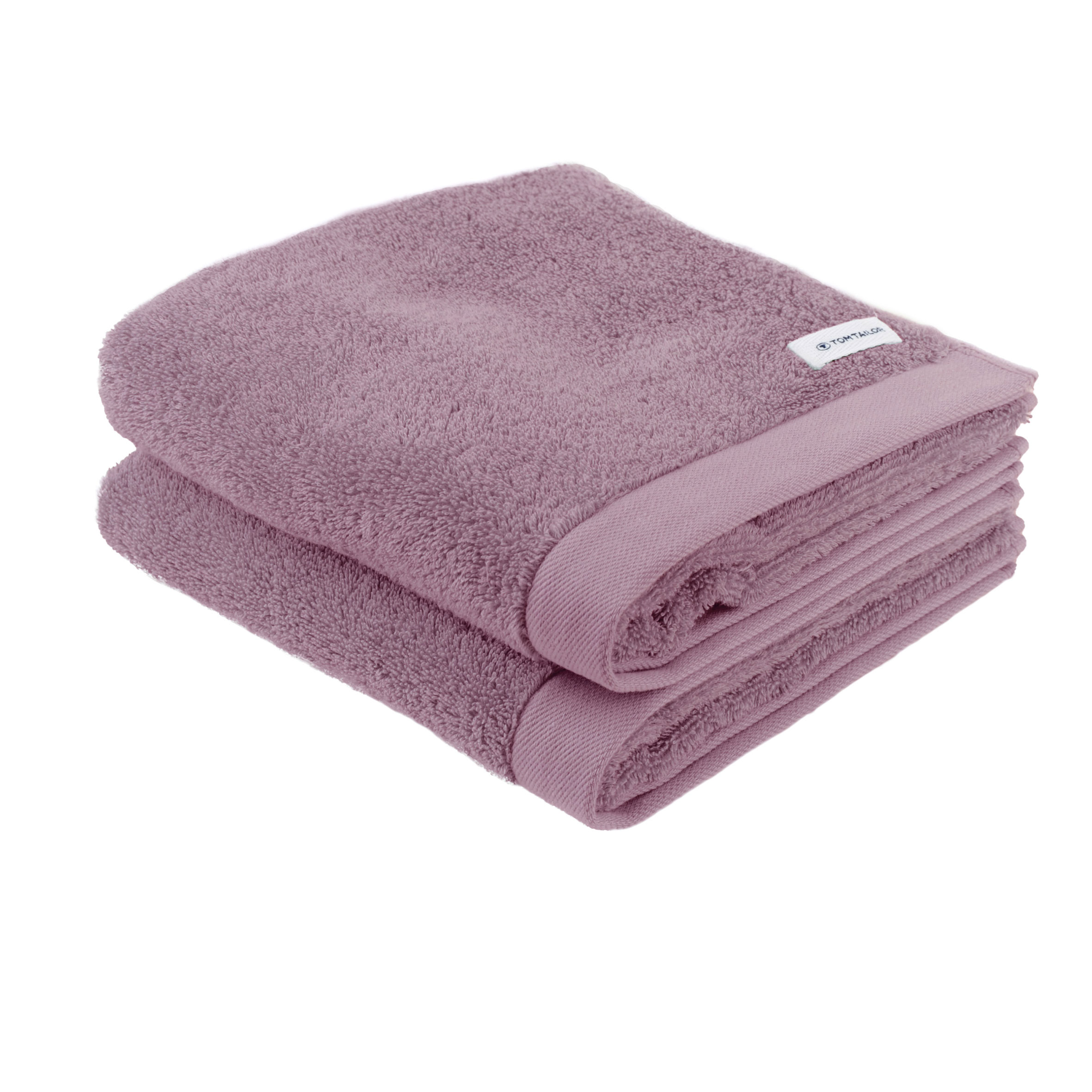 TOM TAILOR Handtuch 2er Set - Color Bath Towel Cozy Mauve