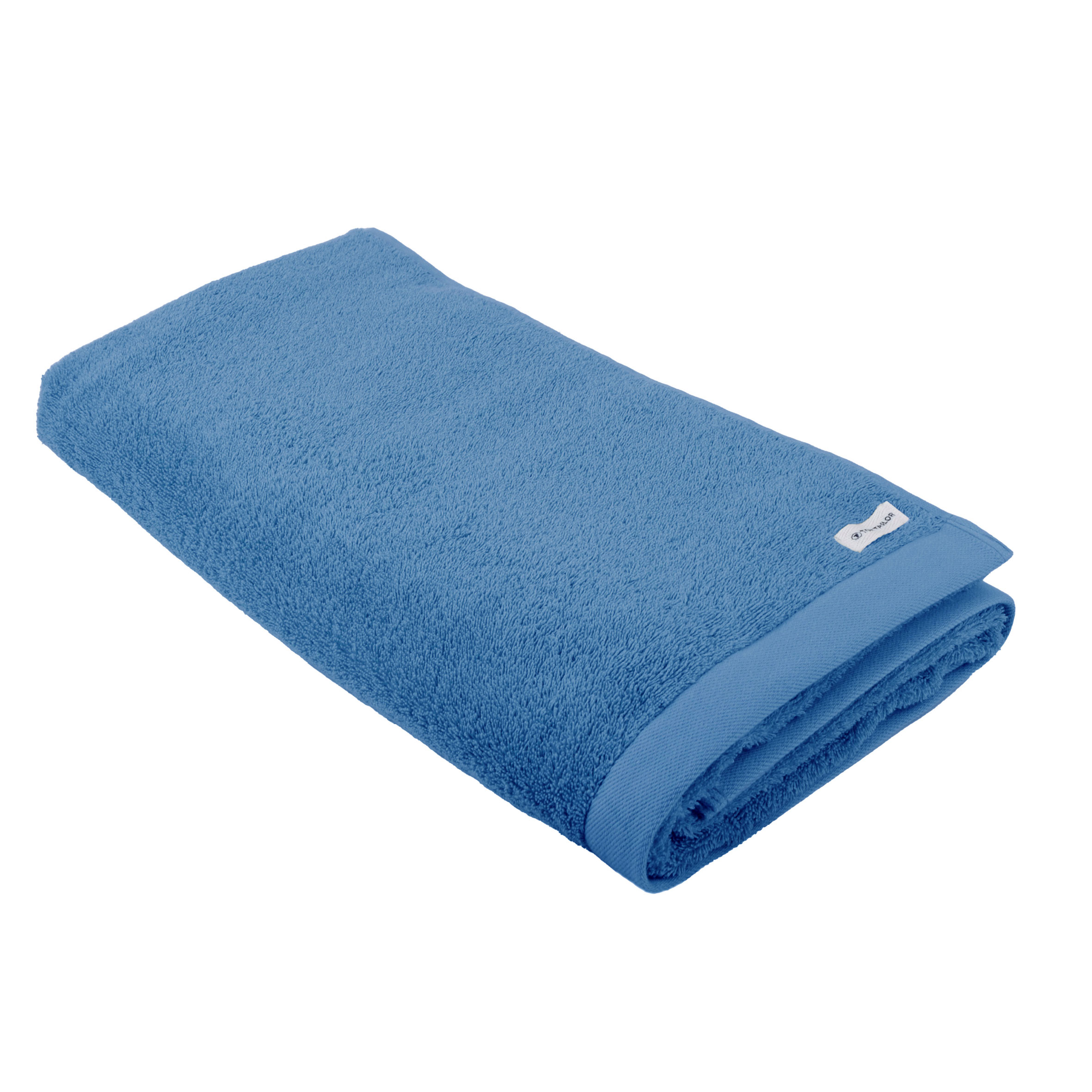 TOM TAILOR Saunatuch 'Color Bath Towel Cool Blue' – 80x200 cm, Frottier