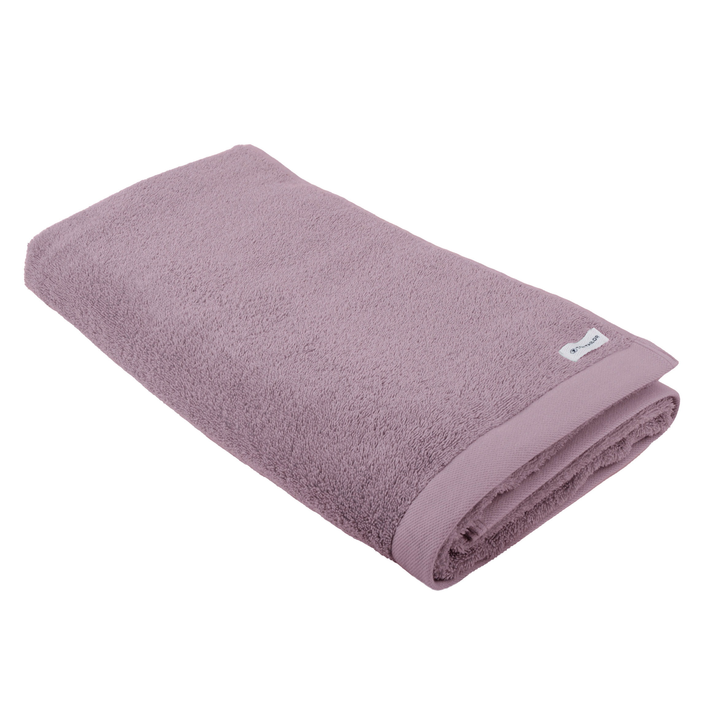 TOM TAILOR Saunatuch 'Color Bath Towel Cozy Mauve' – 80x200 cm, Frottier