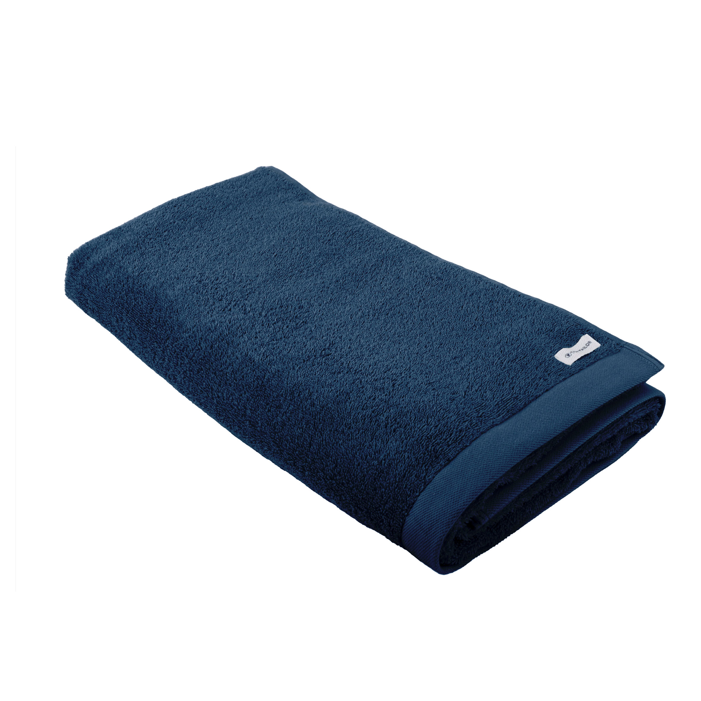 TOM TAILOR Saunatuch 'Color Bath Towel Dark Navy' – 80x200 cm, Frottier