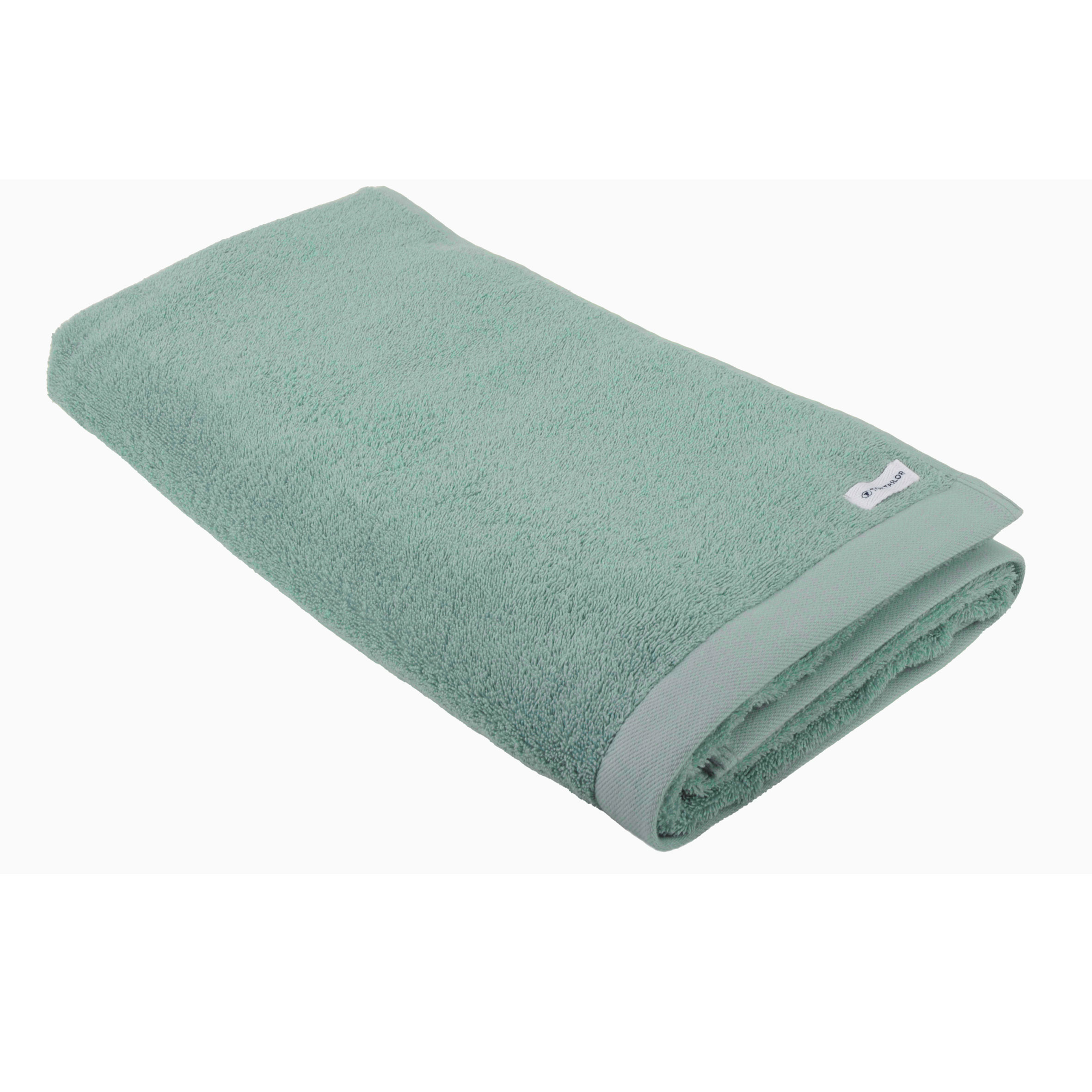 TOM TAILOR Saunatuch 'Color Bath Towel Fresh Sage' – 80x200 cm, Frottier