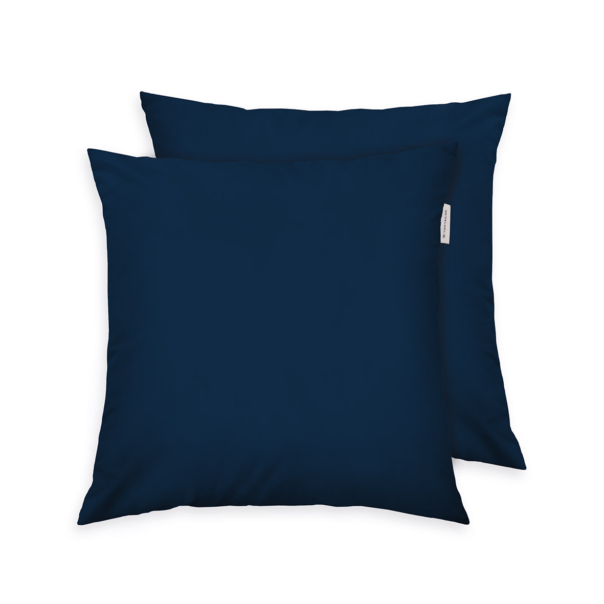 TOM TAILOR Kissenhülle 'Cushion Covers Cool Blue & Dark Navy' – 40x40 oder 40x80 cm, Renforcé