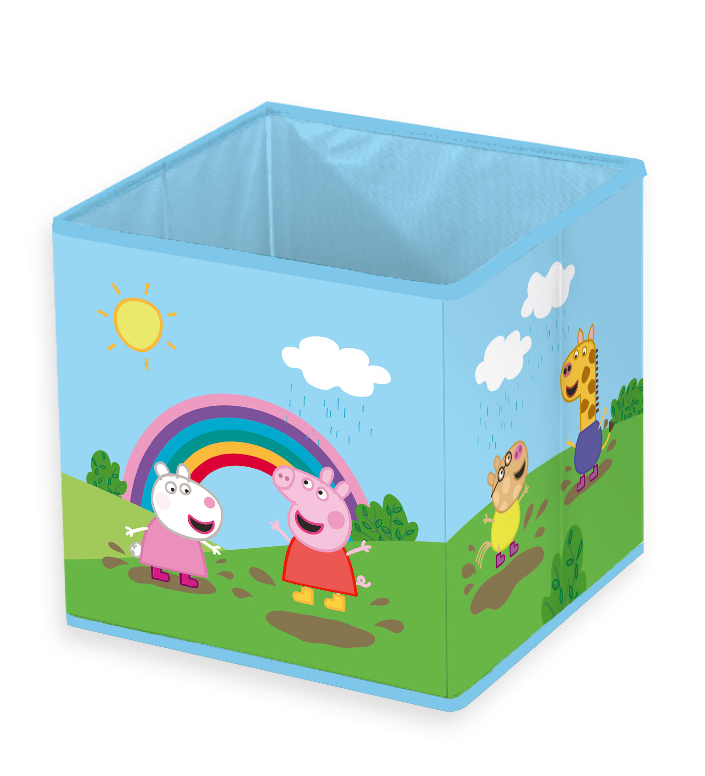Peppa Wutz Aufbewahrungsbox 'Friends' – 30x30x30 cm, faltbar