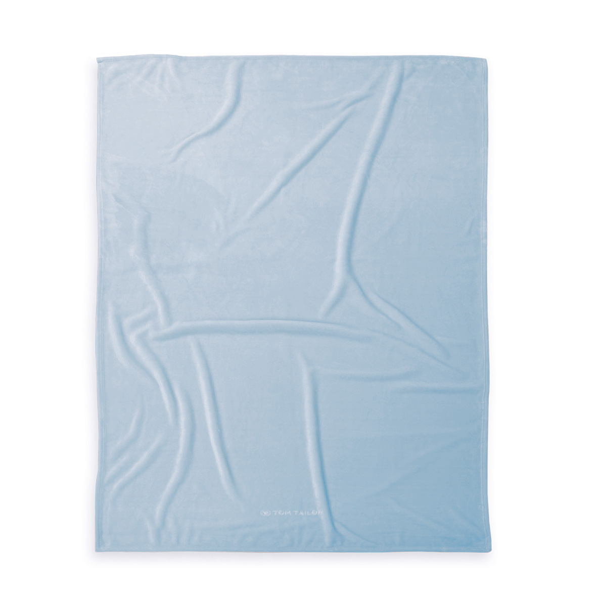 TOM TAILOR Decke - Wellsoft Blanket Sky Blue