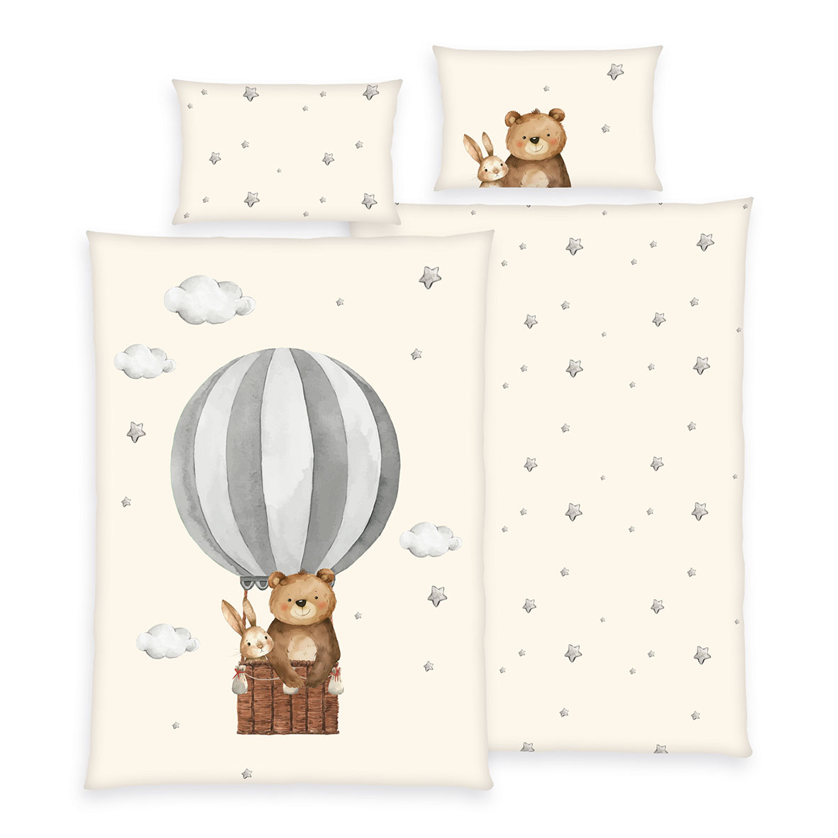 babybest® Bettwäsche - Ballonfahrt