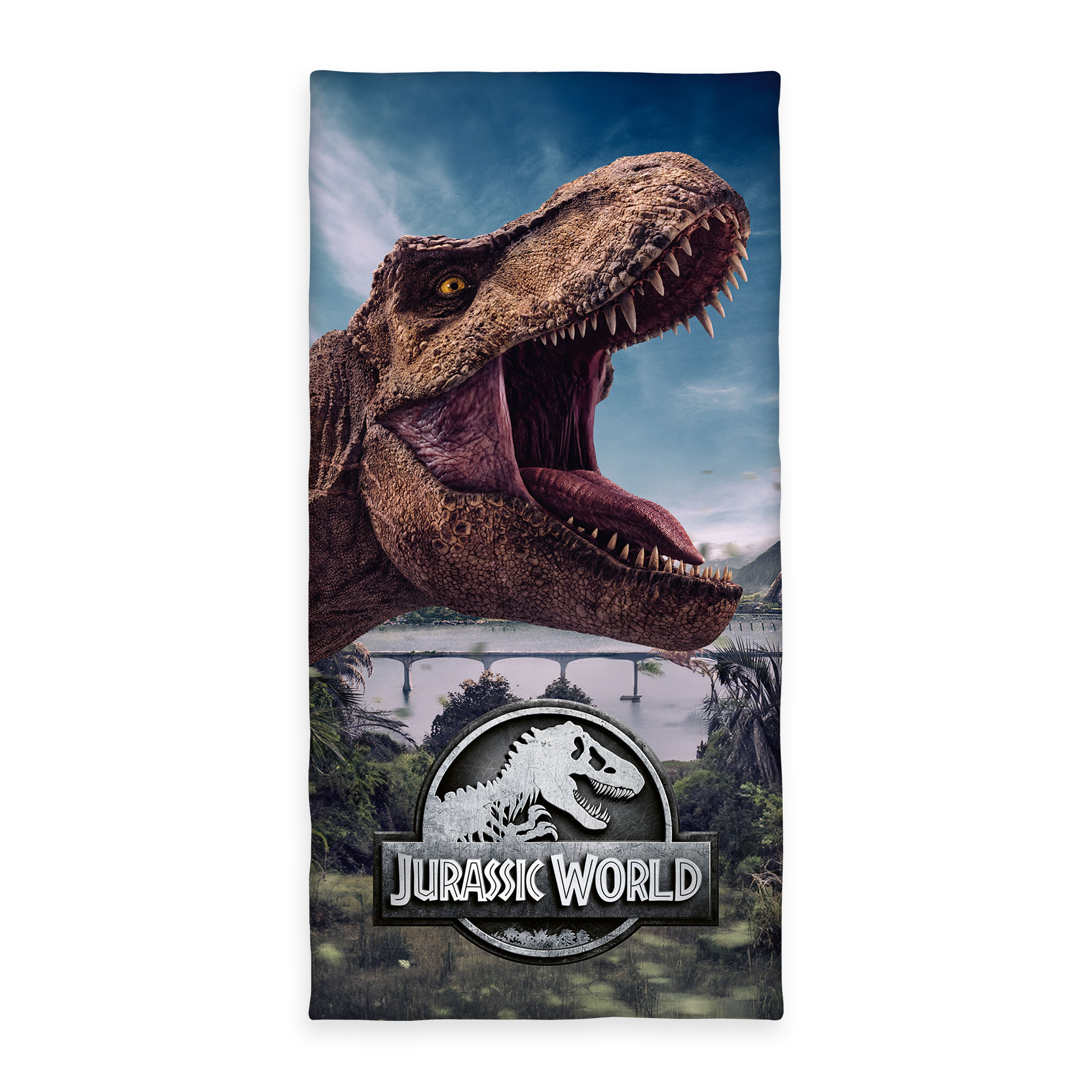 Jurassic World Handtuch 'Dino Adventure' – 75x150 cm, Velours