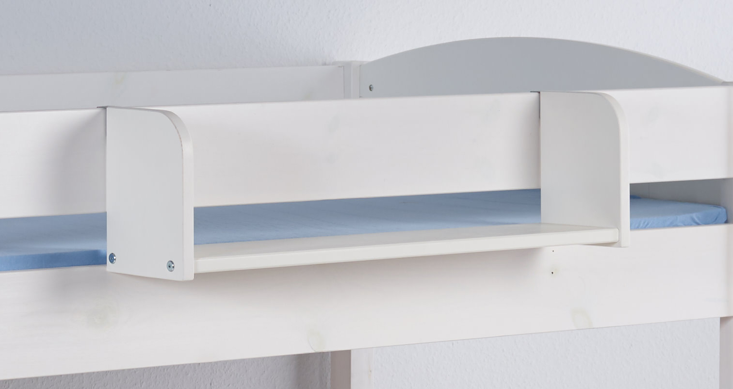 Lilokids Hängeregal 'Nele Groß' – 45x23x20 cm, passend für Hochbett, Spielbett & Etagenbett