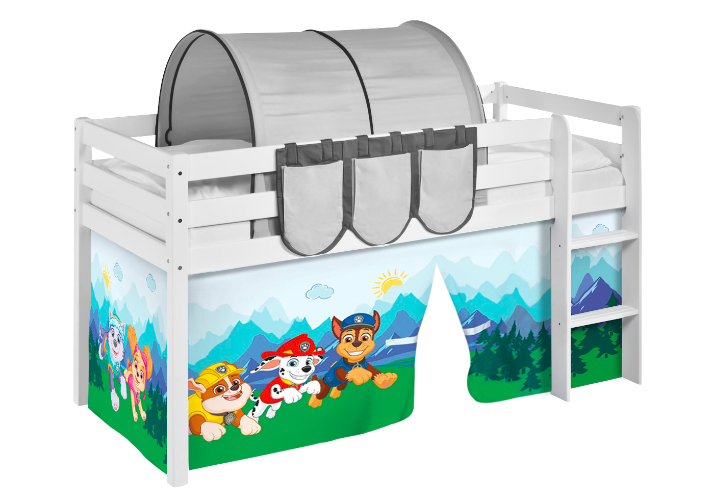 Paw Patrol Vorhang für Hochbett, Spielbett & Etagenbett