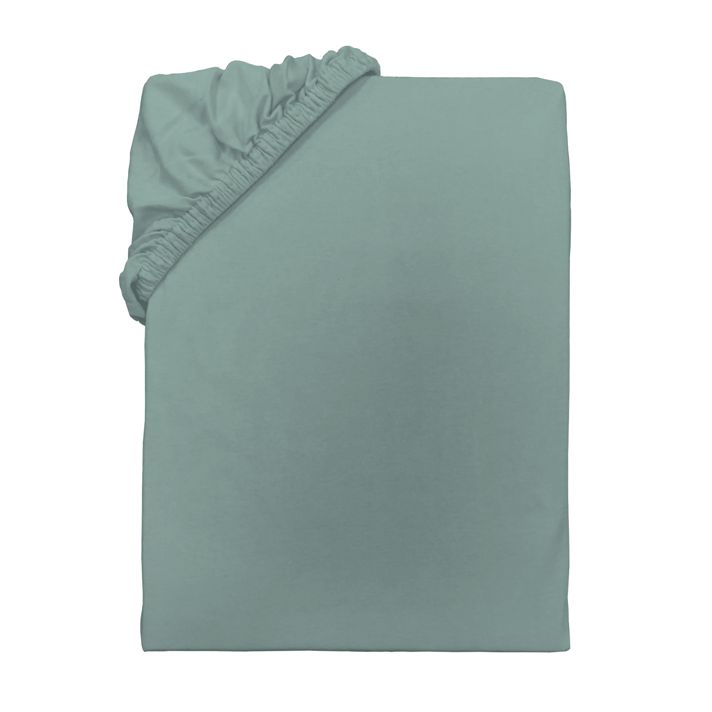 TOM TAILOR Spannbettlaken 'Uni Eucalyptus' – verschiedene Größen, Jersey