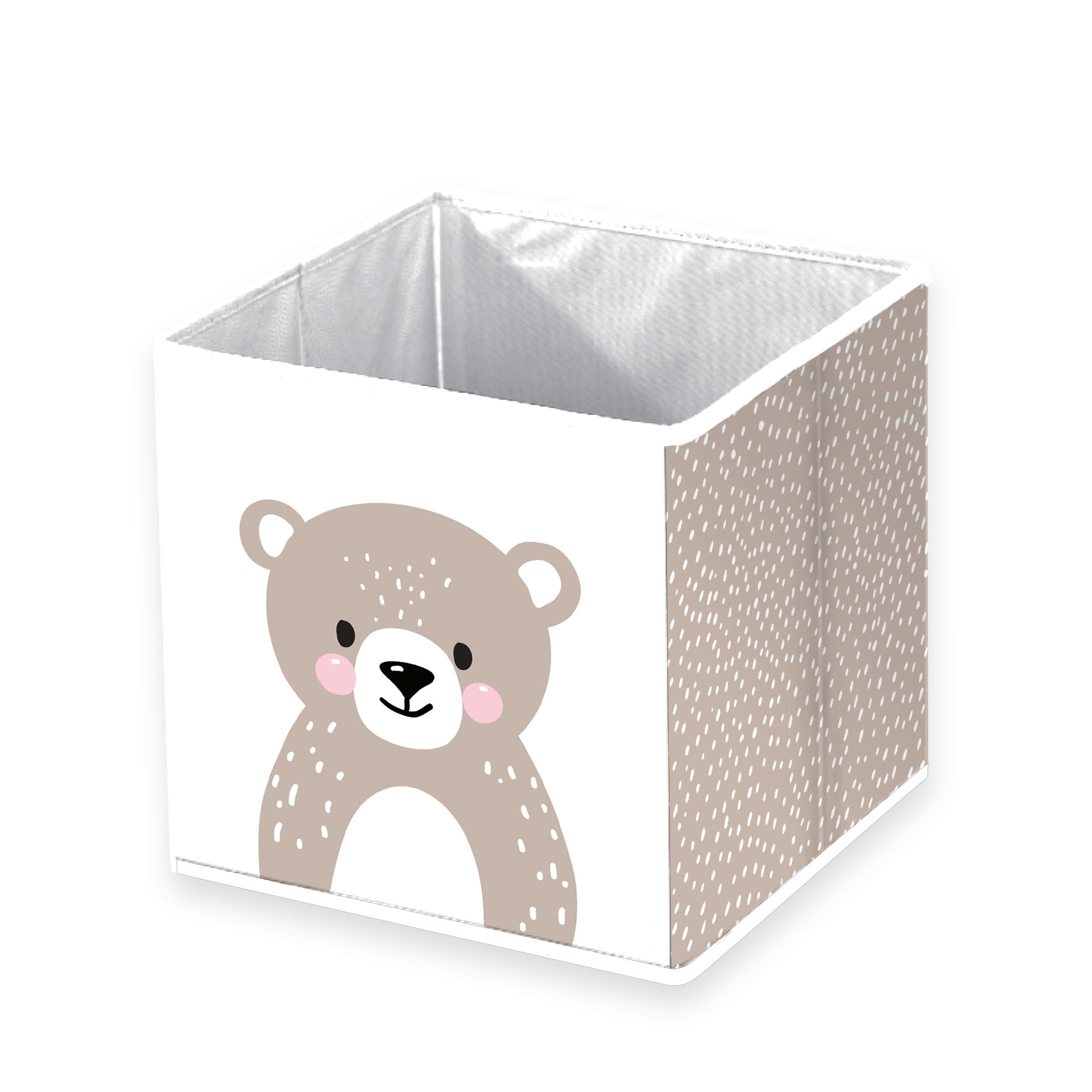 babybest® Aufbewahrungsbox ‘Woodland Crew’ – 30x30x30 cm