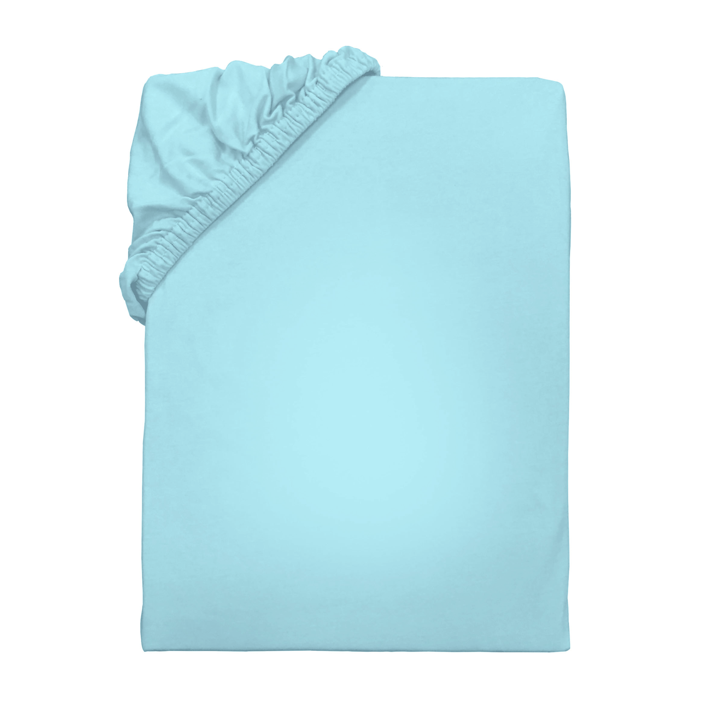 babybest/Young Collection Spannbettlaken 'Hellblau' – verschiedene Größen, Jersey