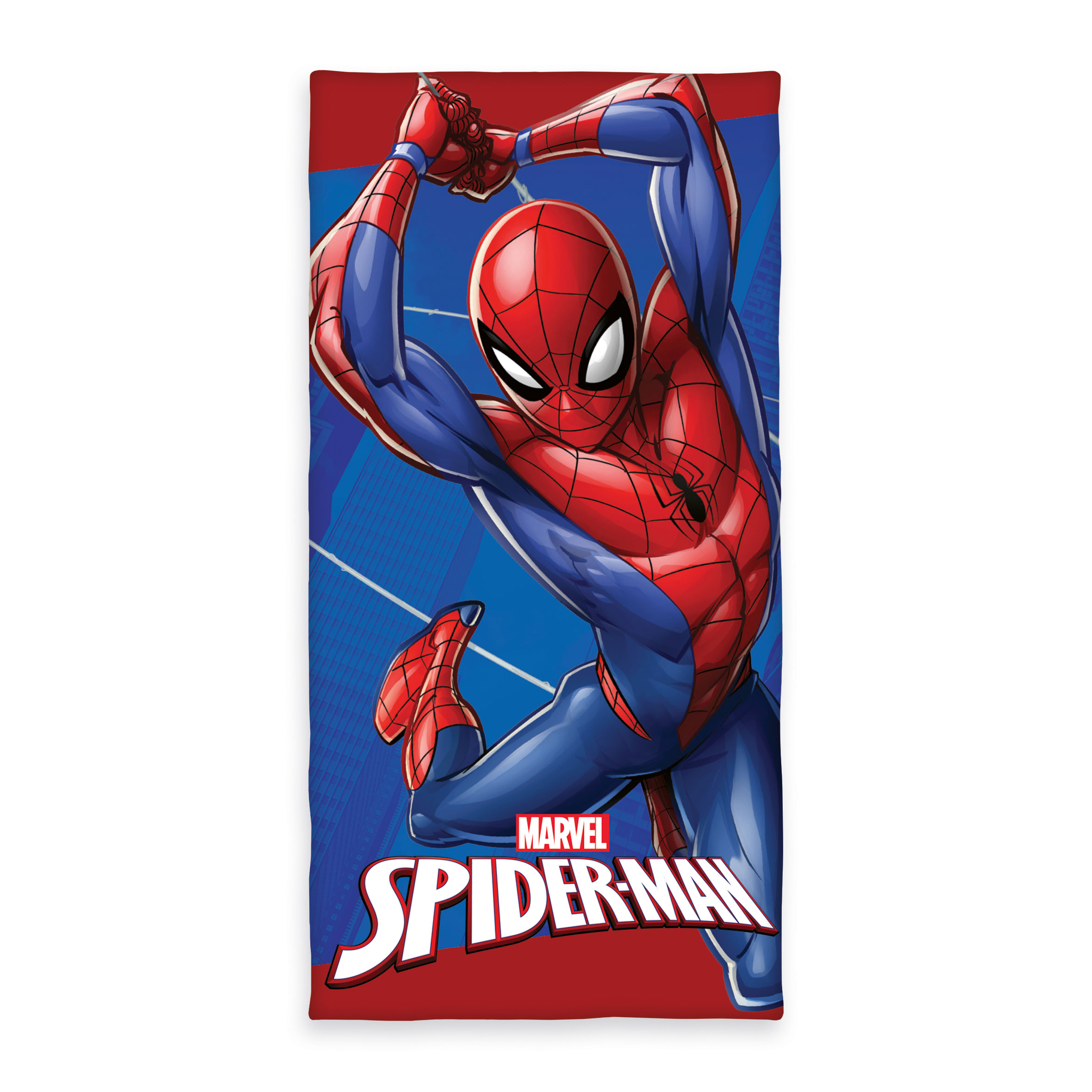 Spider-Man Badetuch ‘City Hero’ – 75×150 cm, 100% Baumwolle