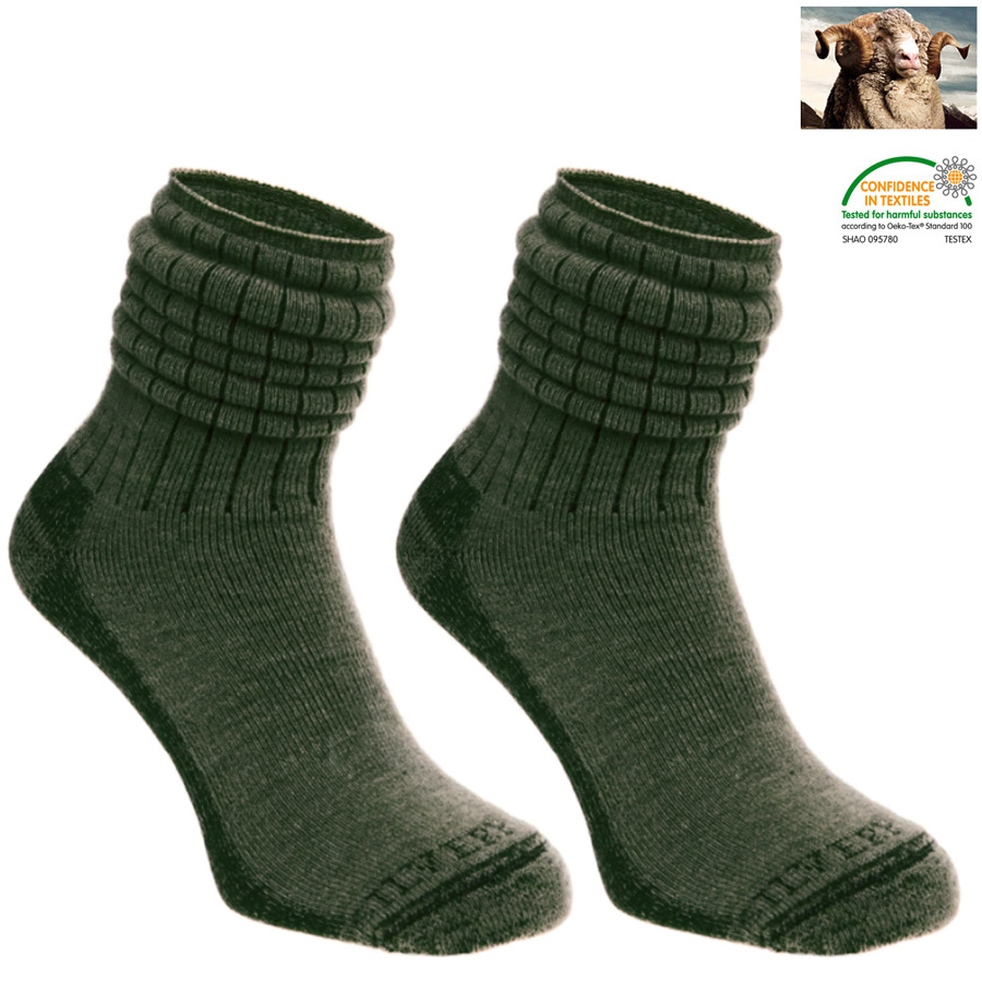Silverpoint - Schöller Merino Socken SOFT TOP Hiking & Travel