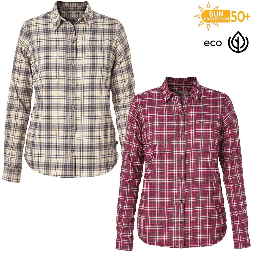 Royal Robbins - Performance Plaid Flannel - Damen Bluse