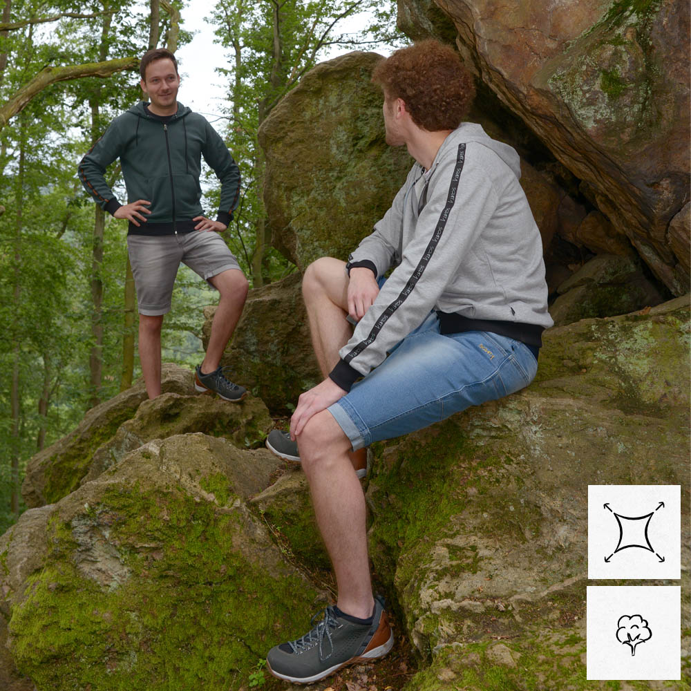 Skratta - Herren Allround Shorts Leander Stretch kurze Hosen