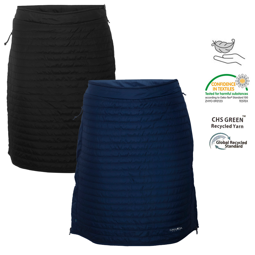 Canada North - daunenartiger Damen Outdoorrock, Winterrock Alberta LS
