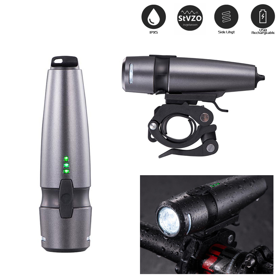 Hive - OSRAM LED Fahrrad Front Licht USB aufladbar 40 LUX -StVZO