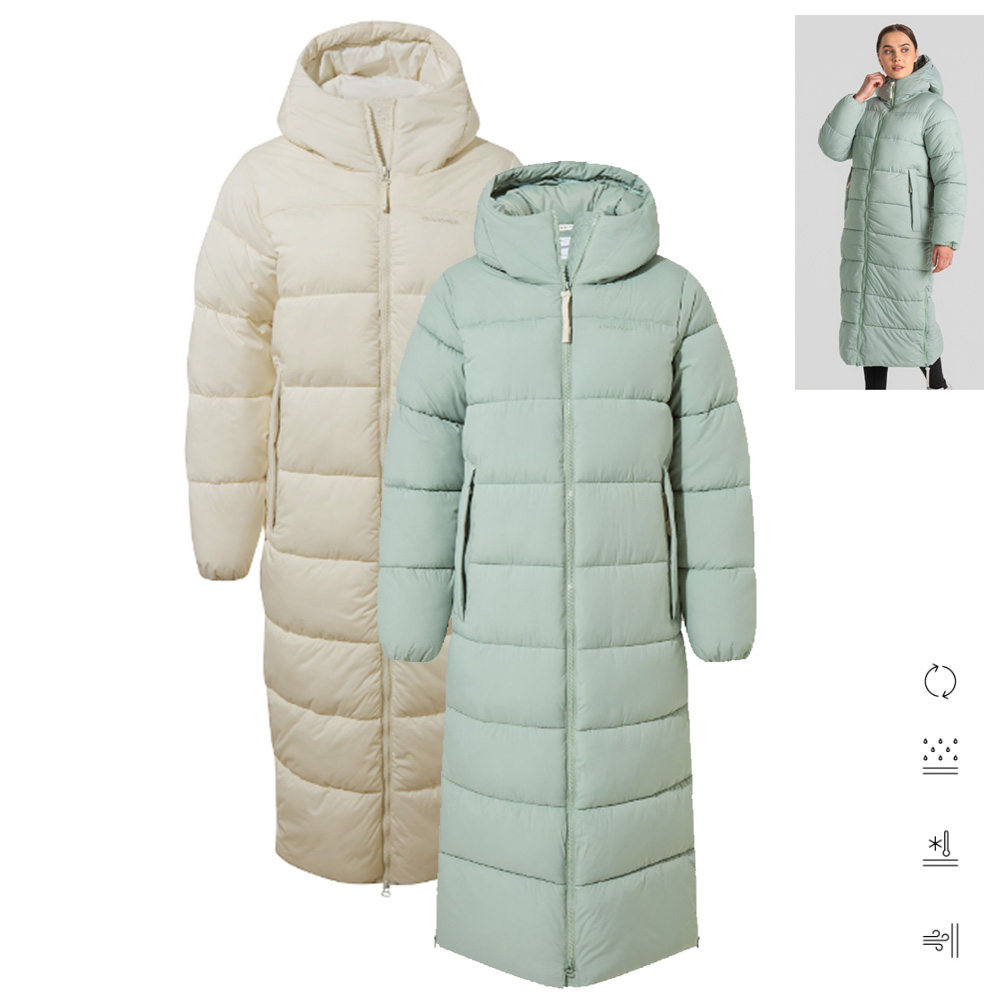 Craghoppers - Daunenartiger ThermoPro Wintermantel mit Kapuze - Narlia