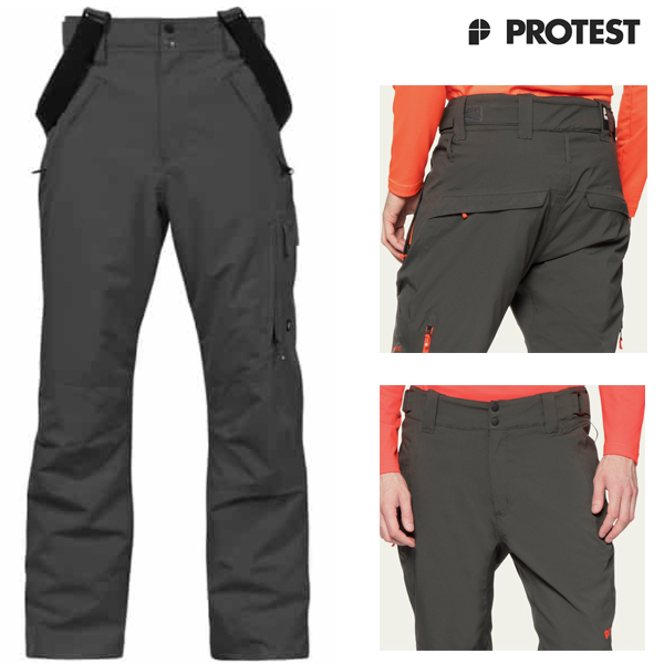 Protest - Denys - Geotech 10K Series Herren Skihose - dunkelgrau