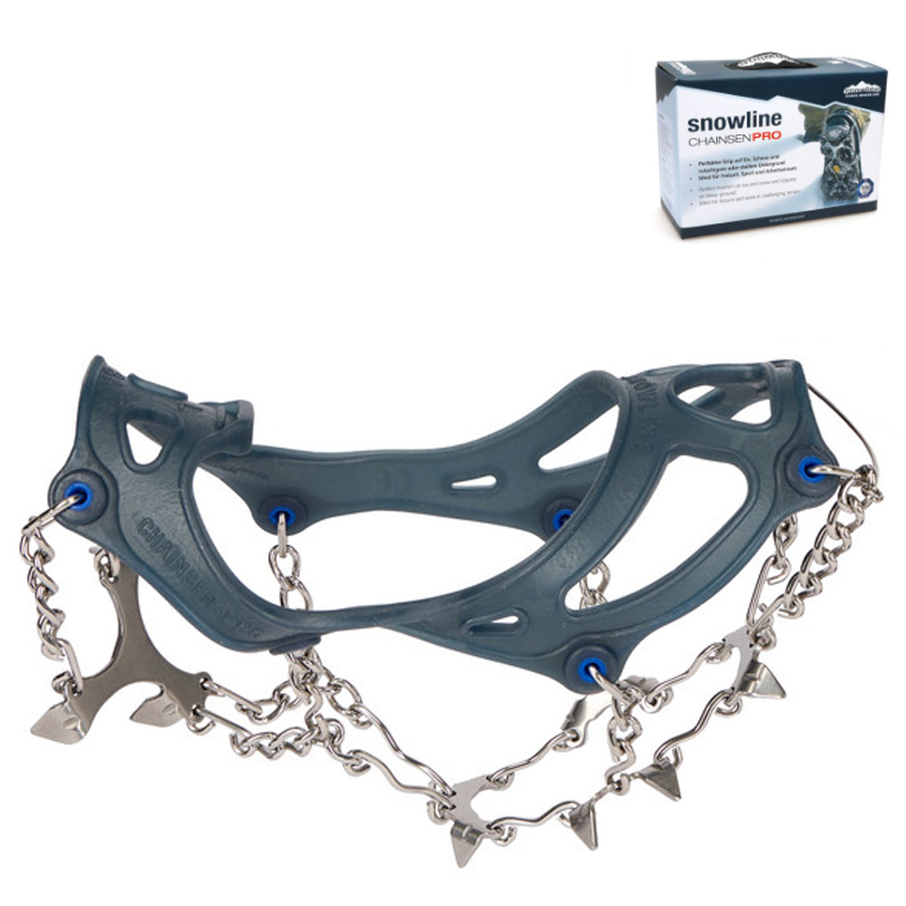 Snowline - Chainsen PRO - 1 Paar Schuhkrallen mit Tasche TÜV geprüft