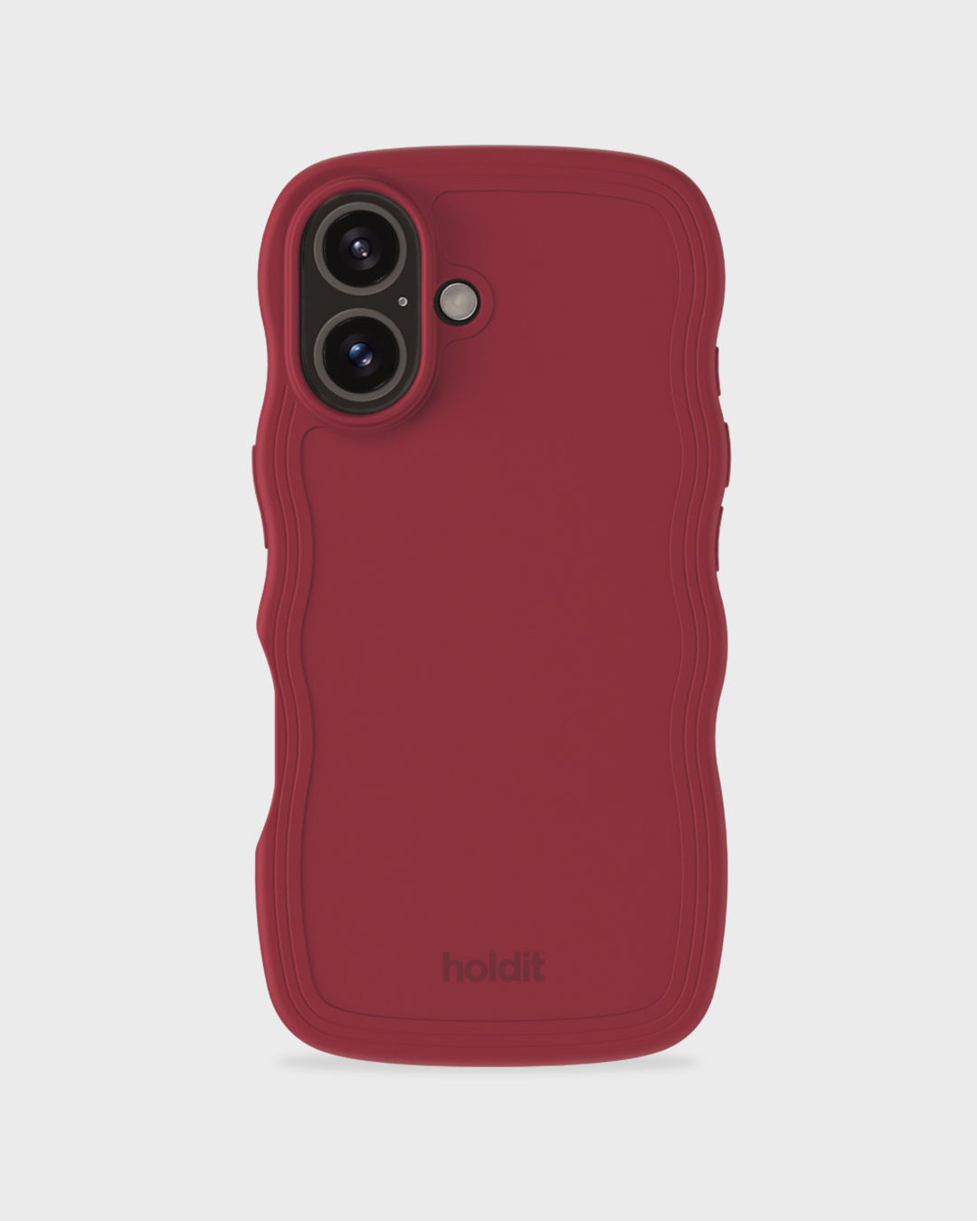 Phone Case Wavy Red Velvet iPhone 16