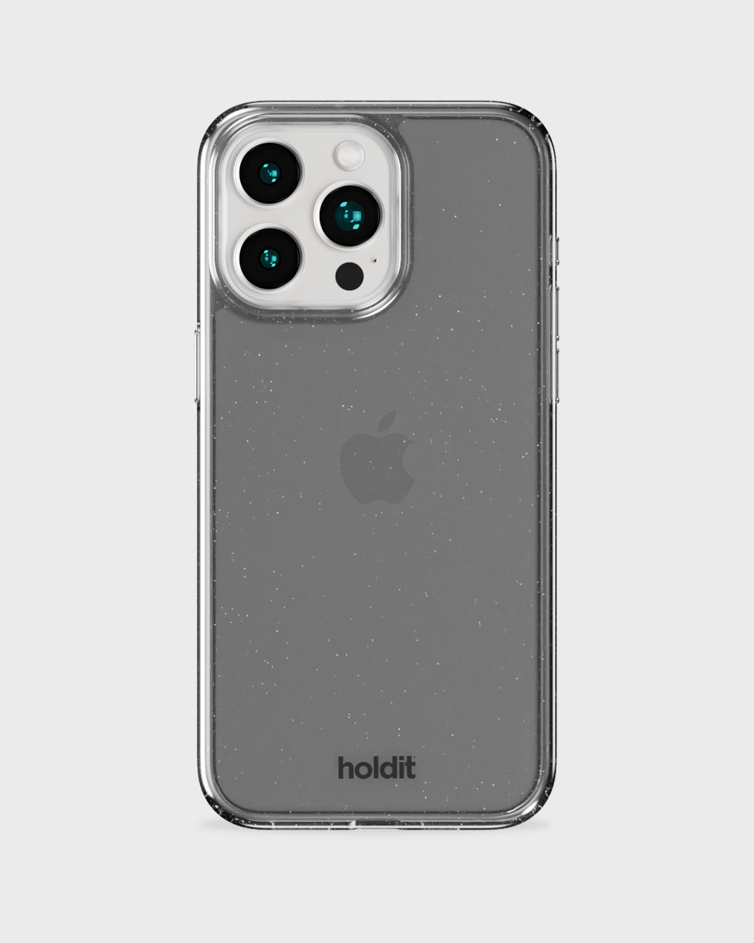 Phone Case Glitter Black iPhone 15 Pro